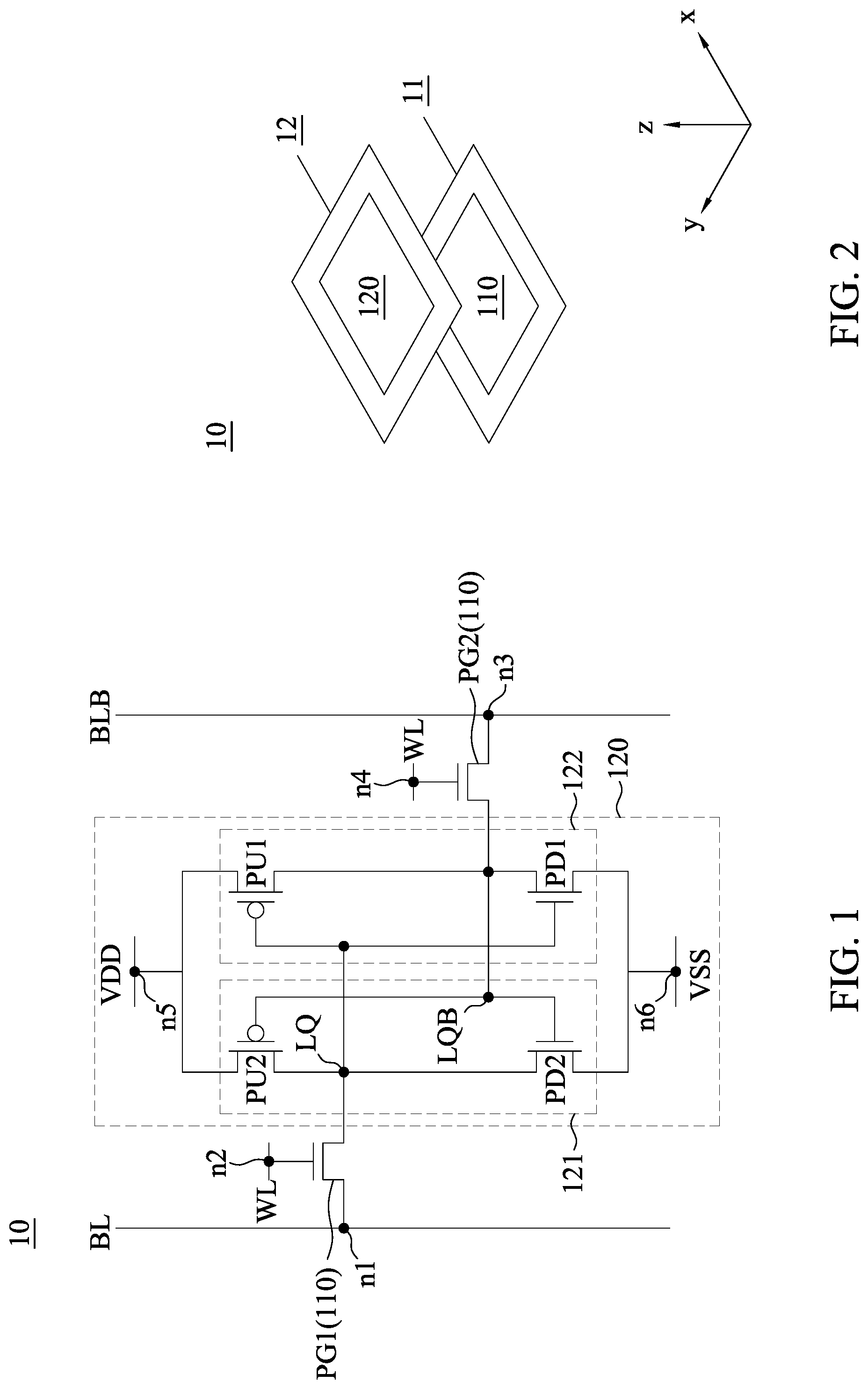 Patent US12315560 — Integrated circuit device and manufacturing method of the same — Figure 1