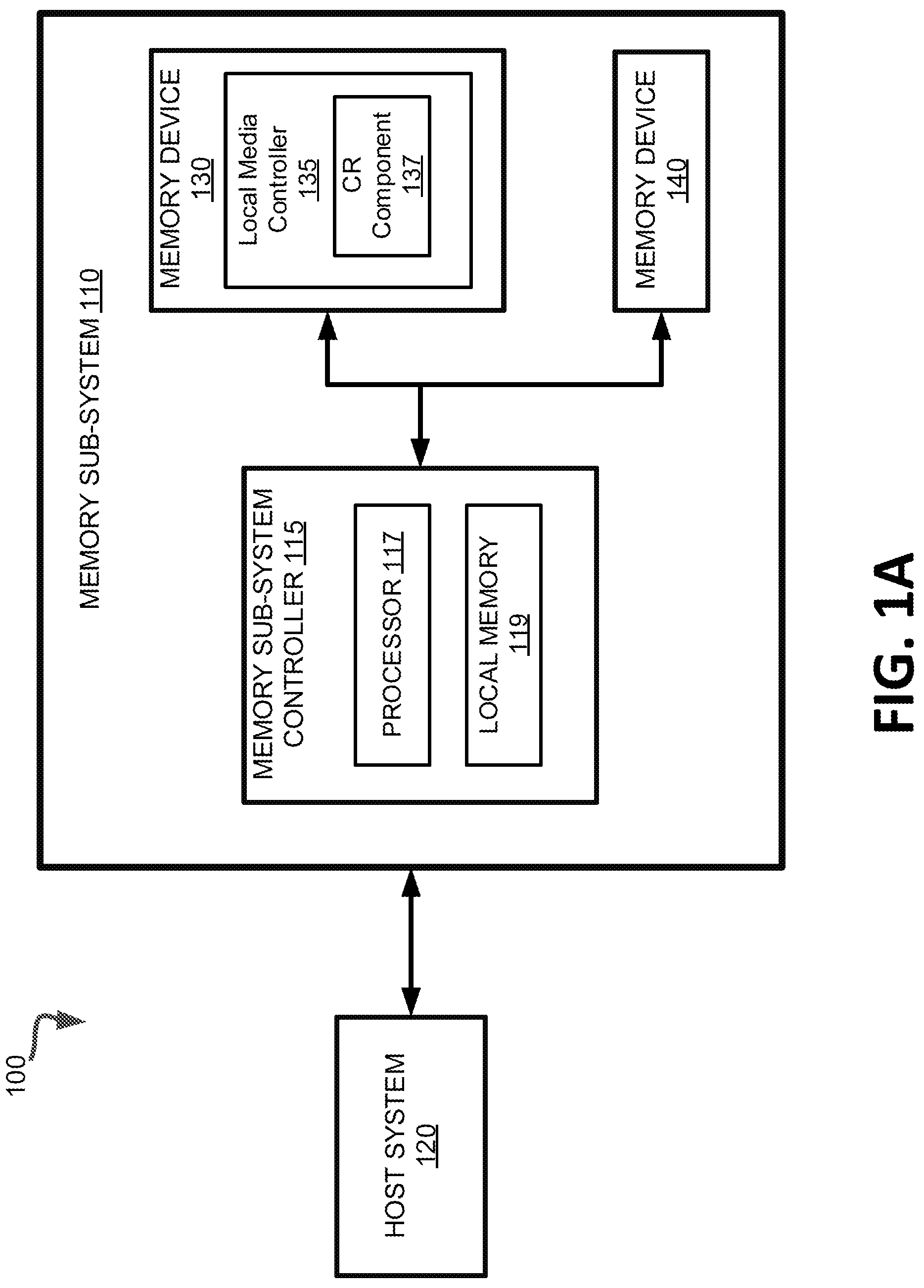 Patent US12315575 Figure 1 – Boost voltage modulated corrective read