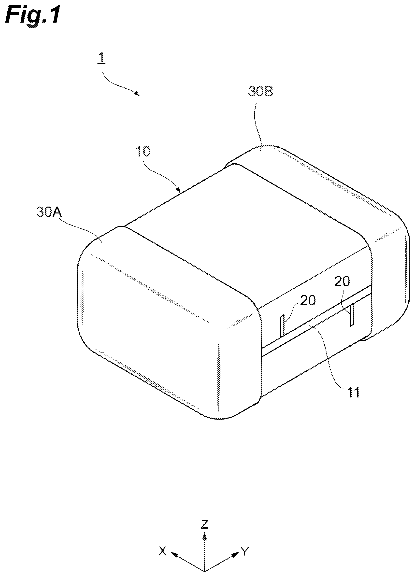 Patent US12315666 — Coil component — Figure 1