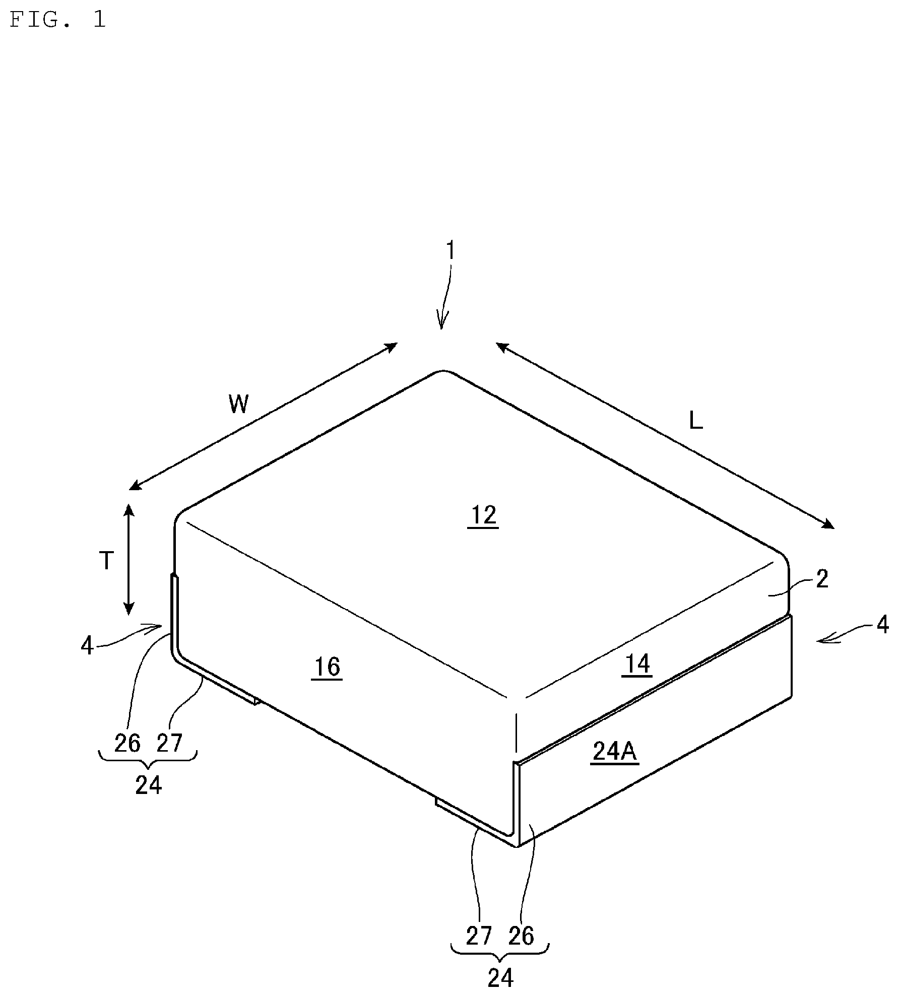 Patent US12315669 — Inductor — Figure 1