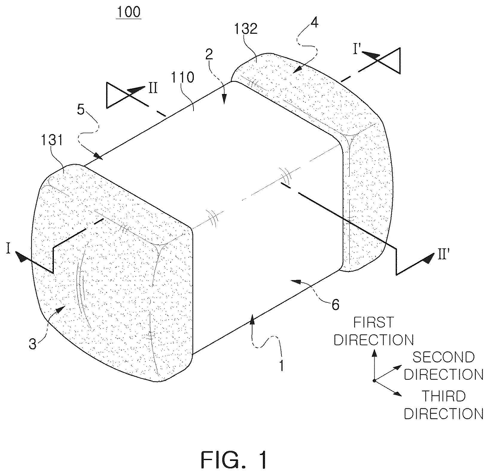 Patent US12315681 — Ceramic electronic component having a dielectric with secondary phases, method of manufacturing ceramic electronic component, and method of producing dielectric powder — Figure 1