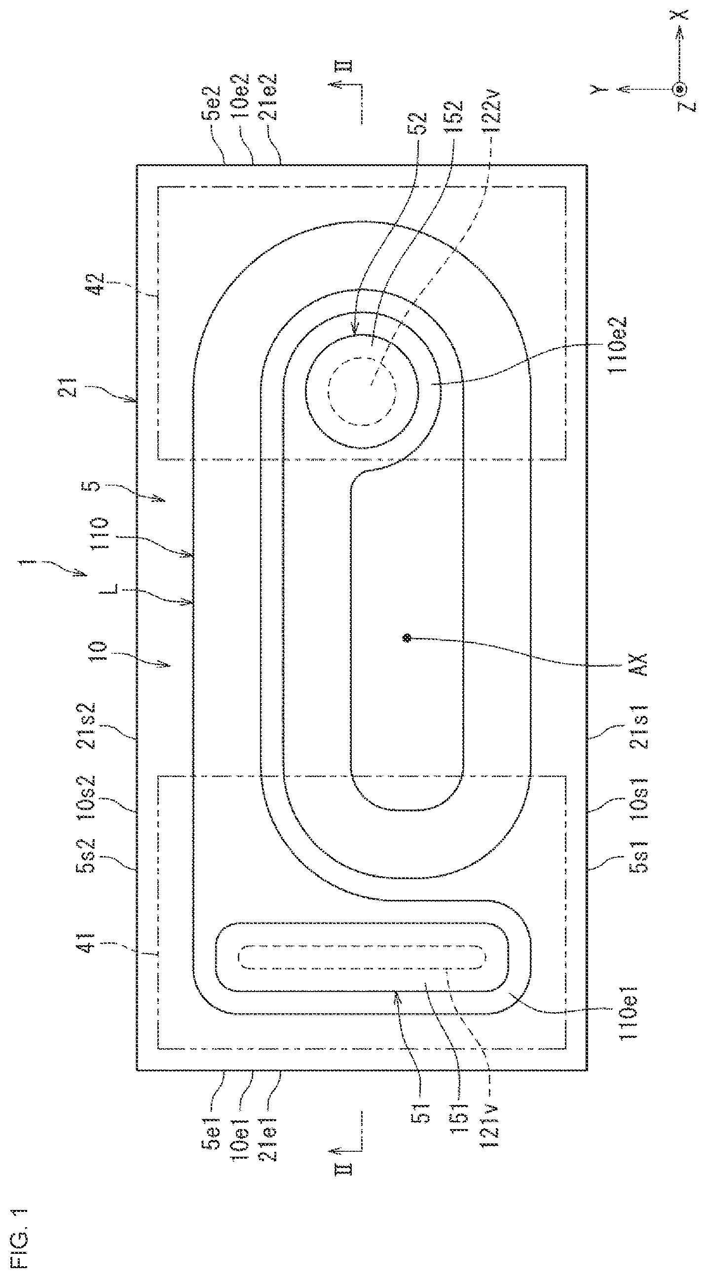 Patent US12315682 — Passive component and package component — Figure 1