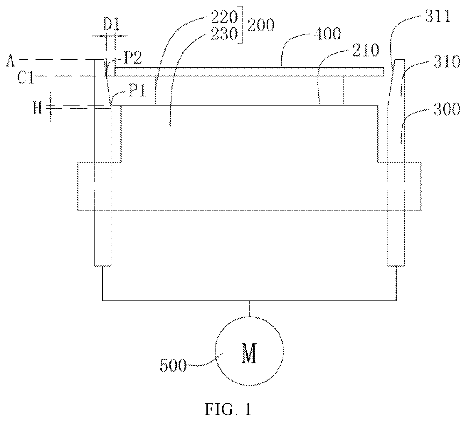 Patent US12315706 Figure 1 – Carrier device, semiconductor apparatus, and residual charge detection method