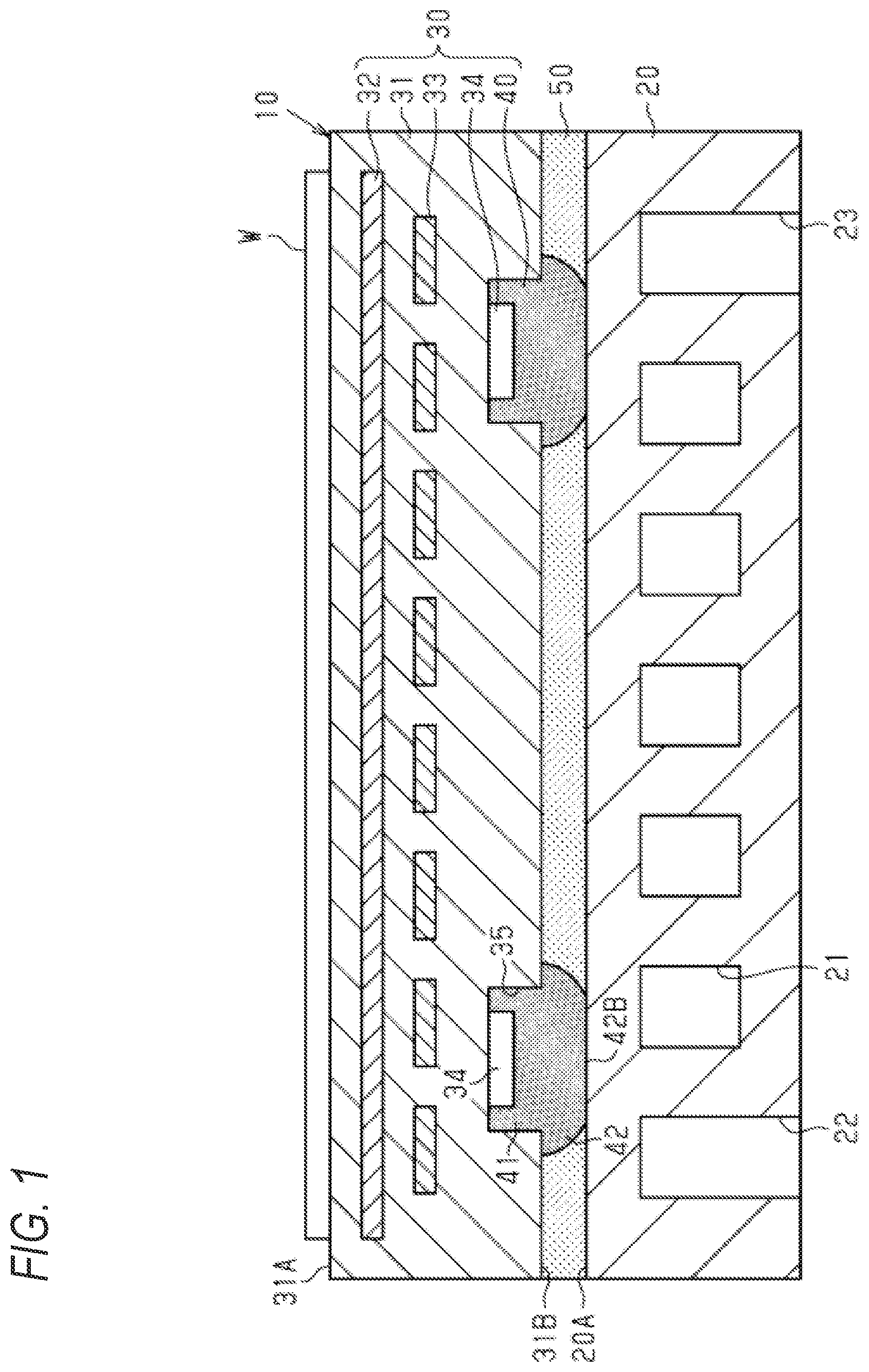 Patent US12315755 — Substrate fixing device — Figure 1