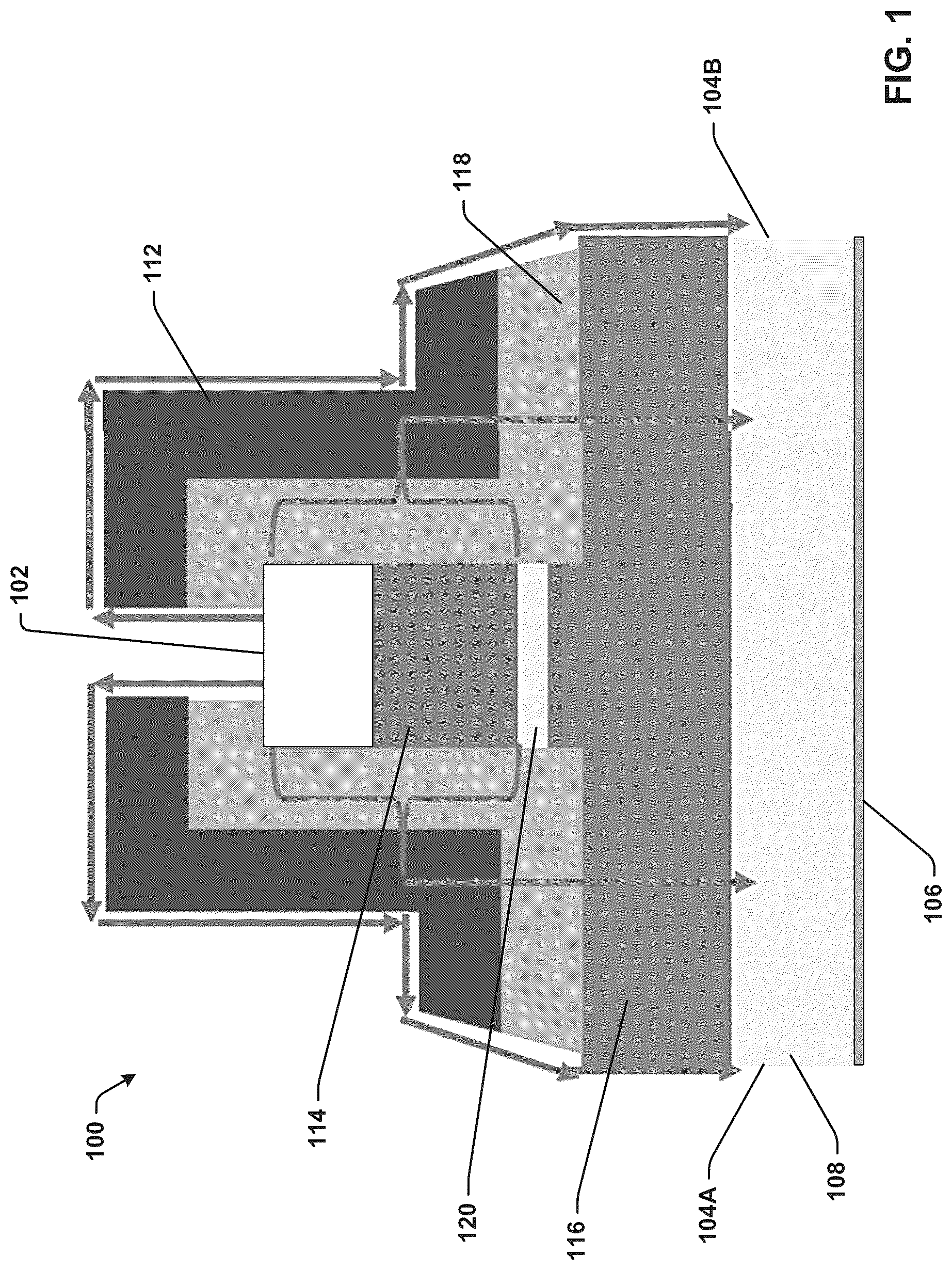 Patent US12315770 — Edge encapsulation for high voltage devices — Figure 1