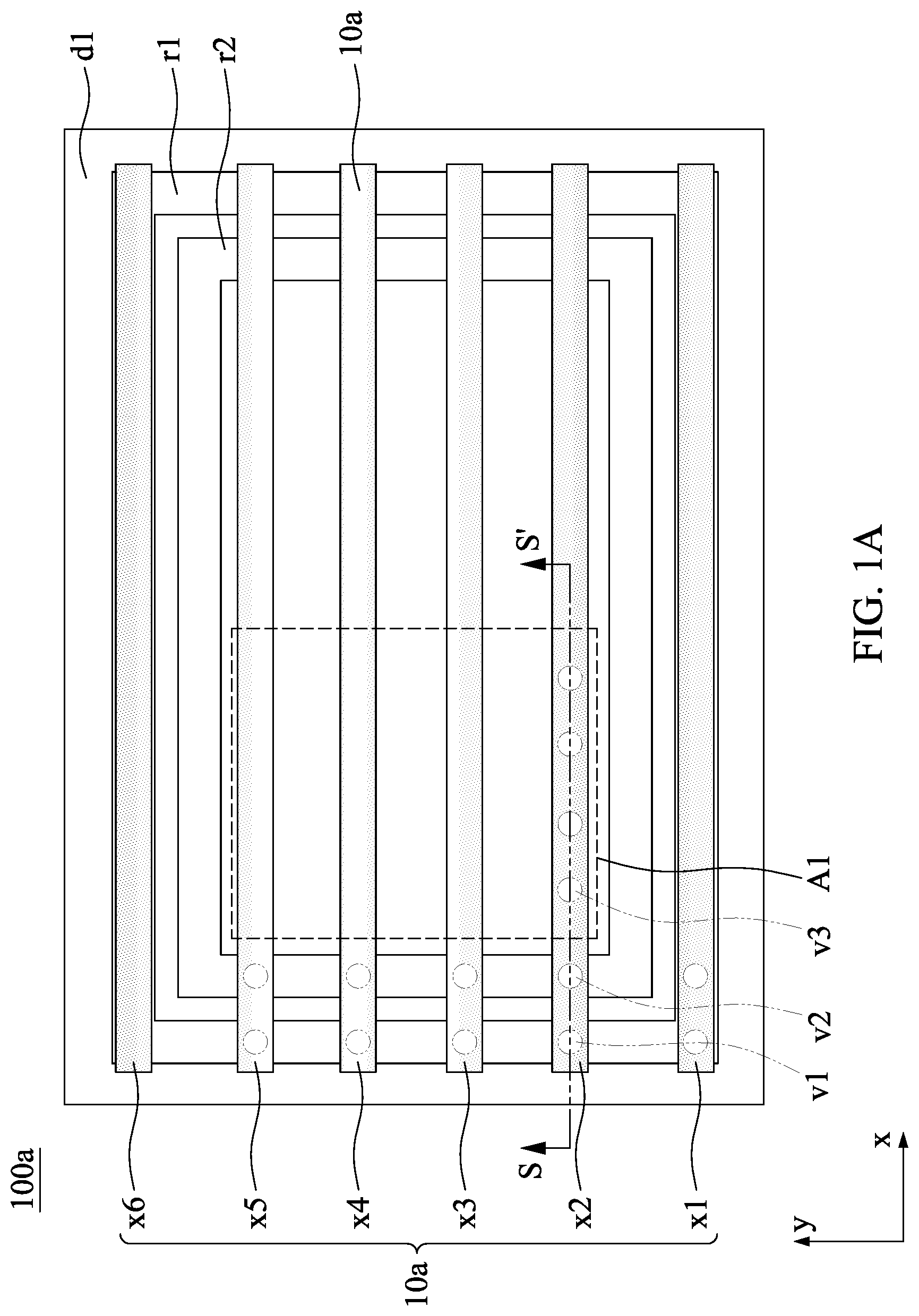 Patent US12315774 — Semiconductor structure having heat dissipation structure — Figure 1