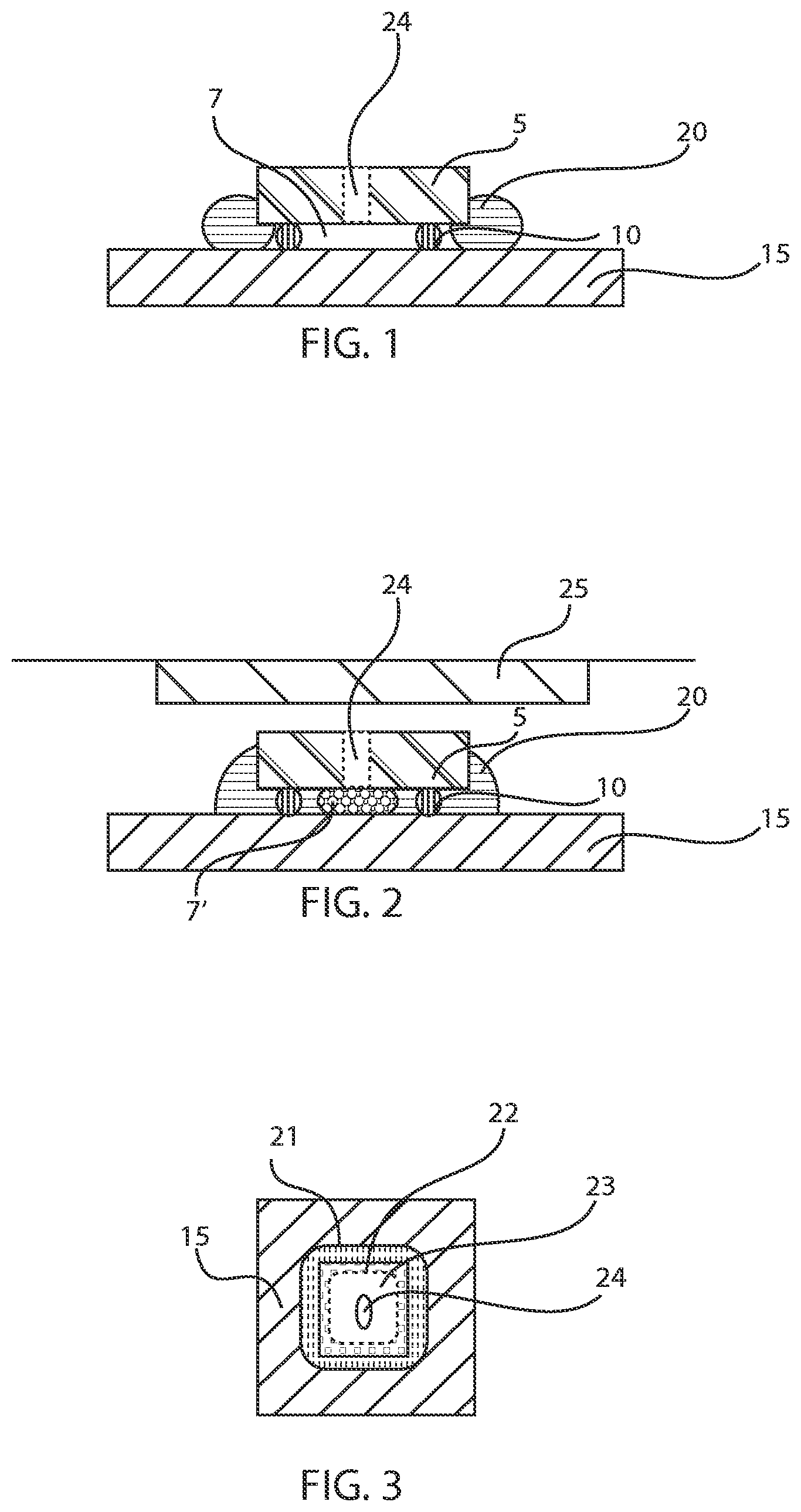 Patent US12315775 — Underfill vacuum process — Figure 1