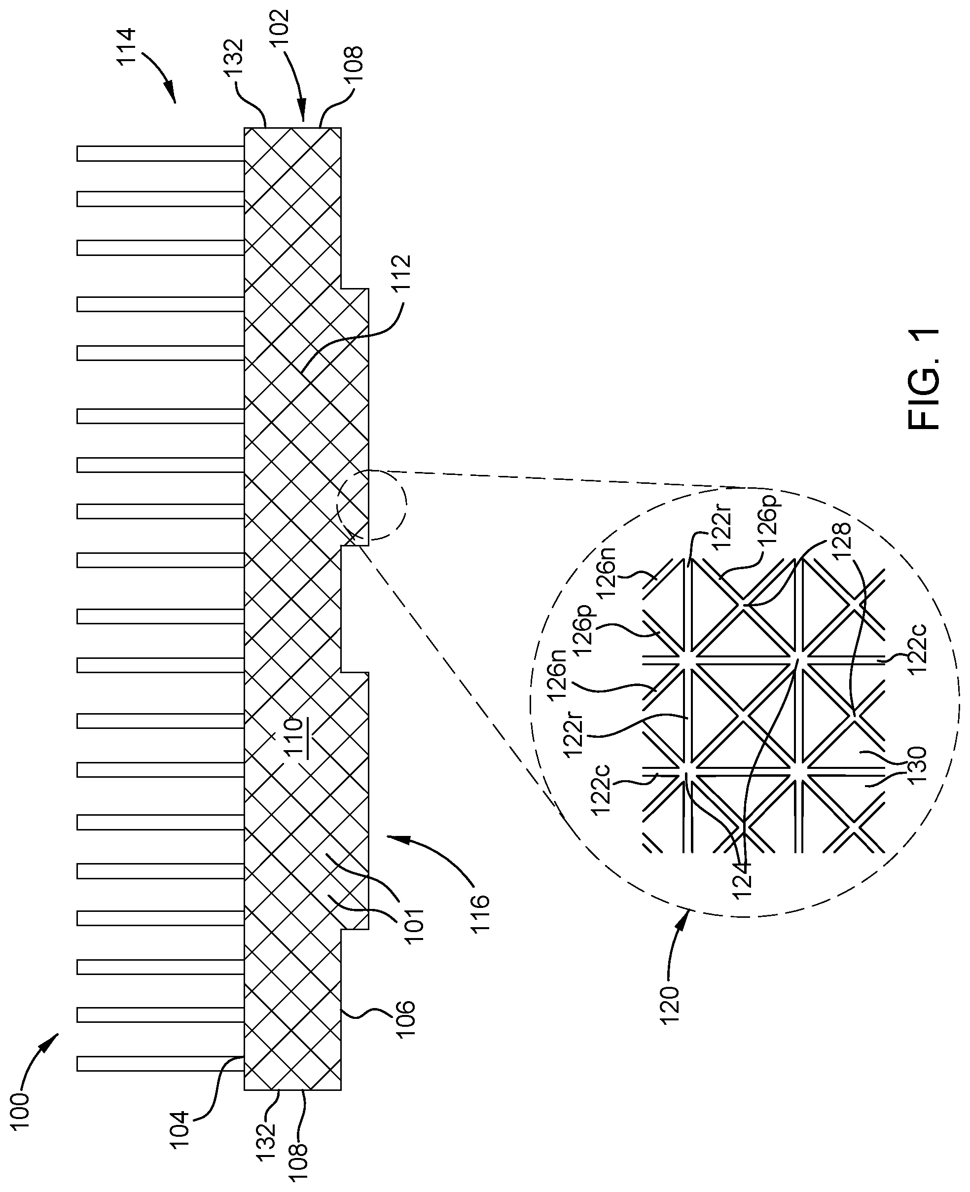 Patent US12315781 Figure 1 – Heat spreader for a semiconductor package