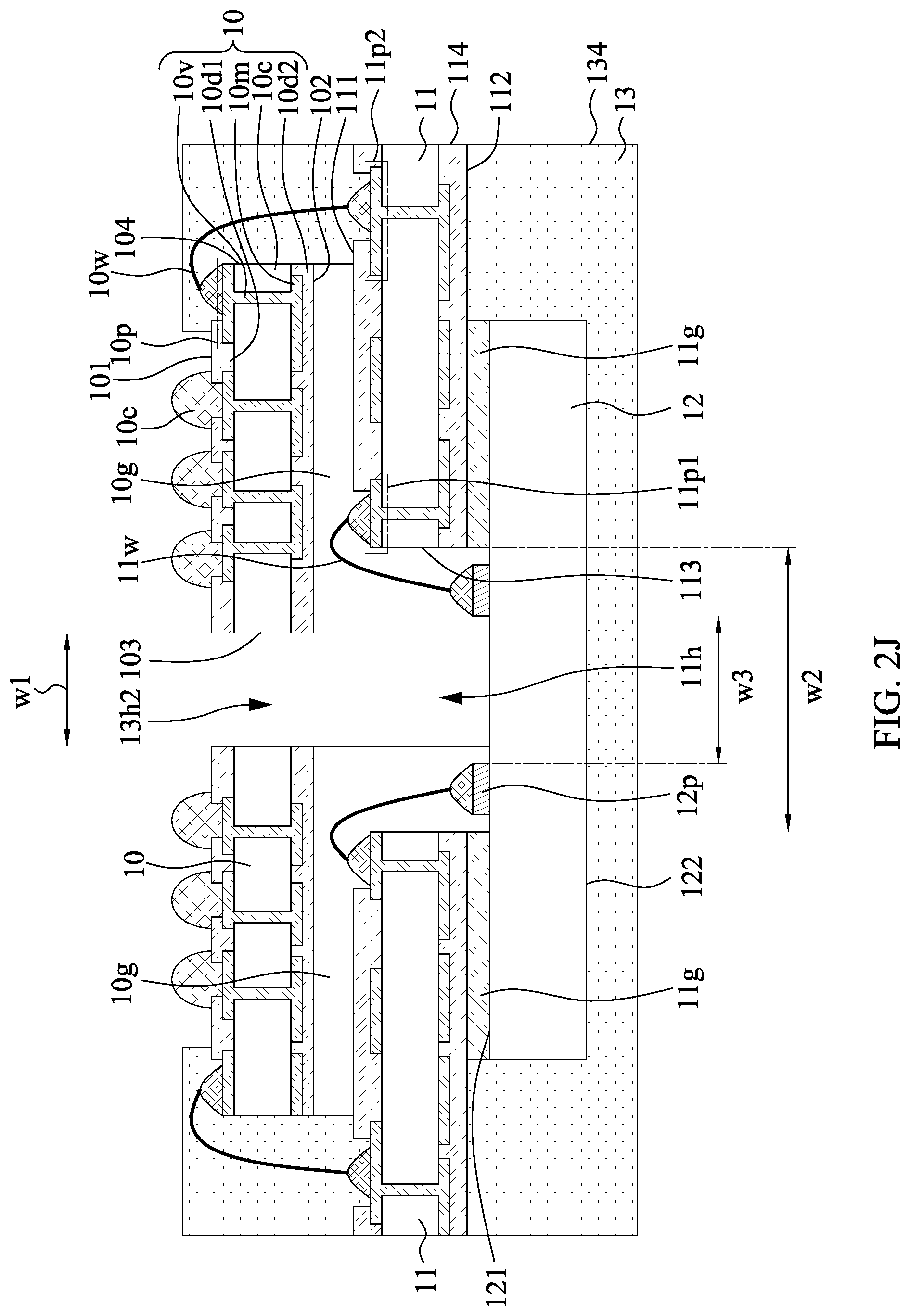 Patent US12315789 Figure 12 – Window ball grid array (WBGA) package and method for manufacturing the same