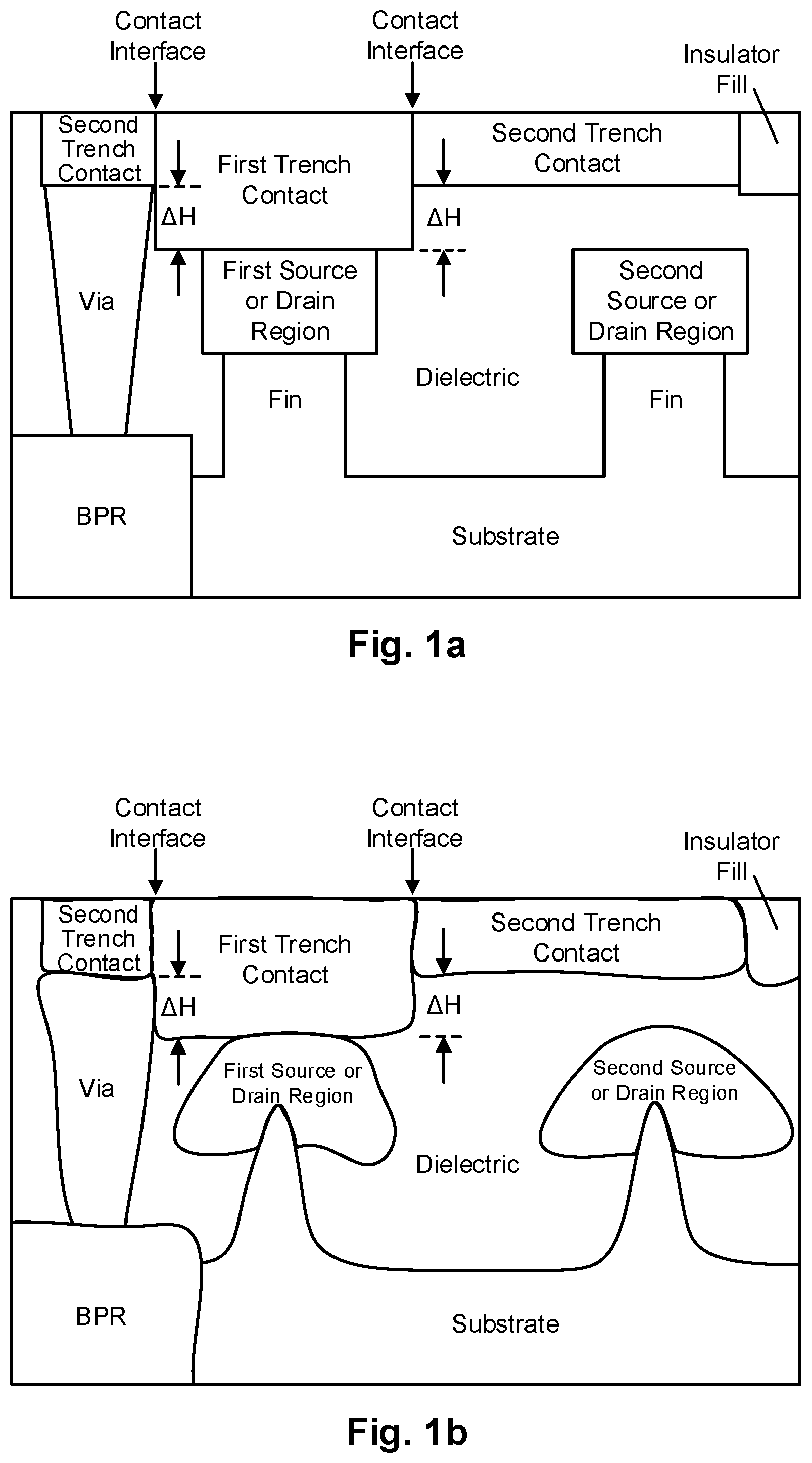 Patent US12315805 — Self-aligned lateral contacts — Figure 1