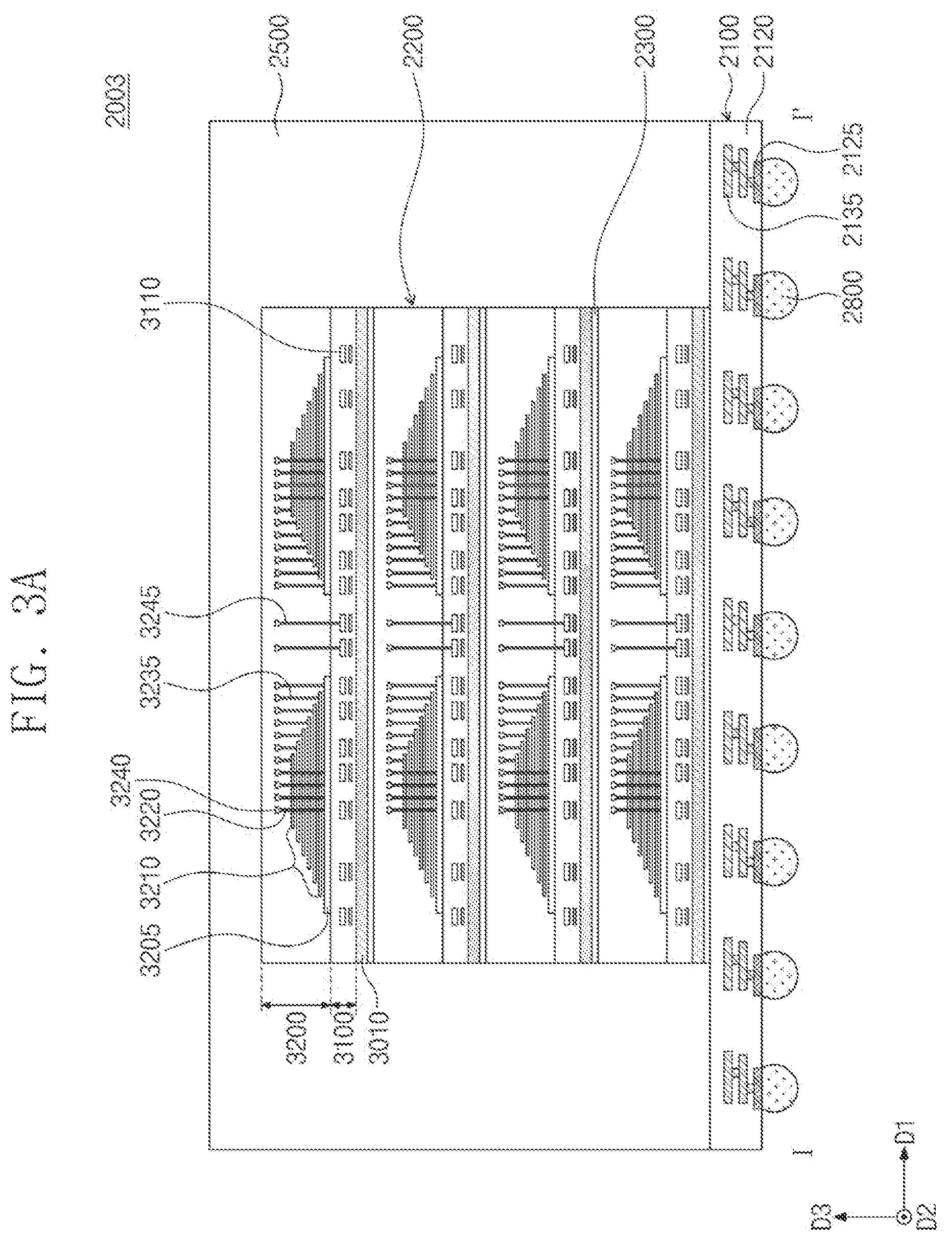 Patent US12315814 Figure 3 – Semiconductor device and electronic system including same
