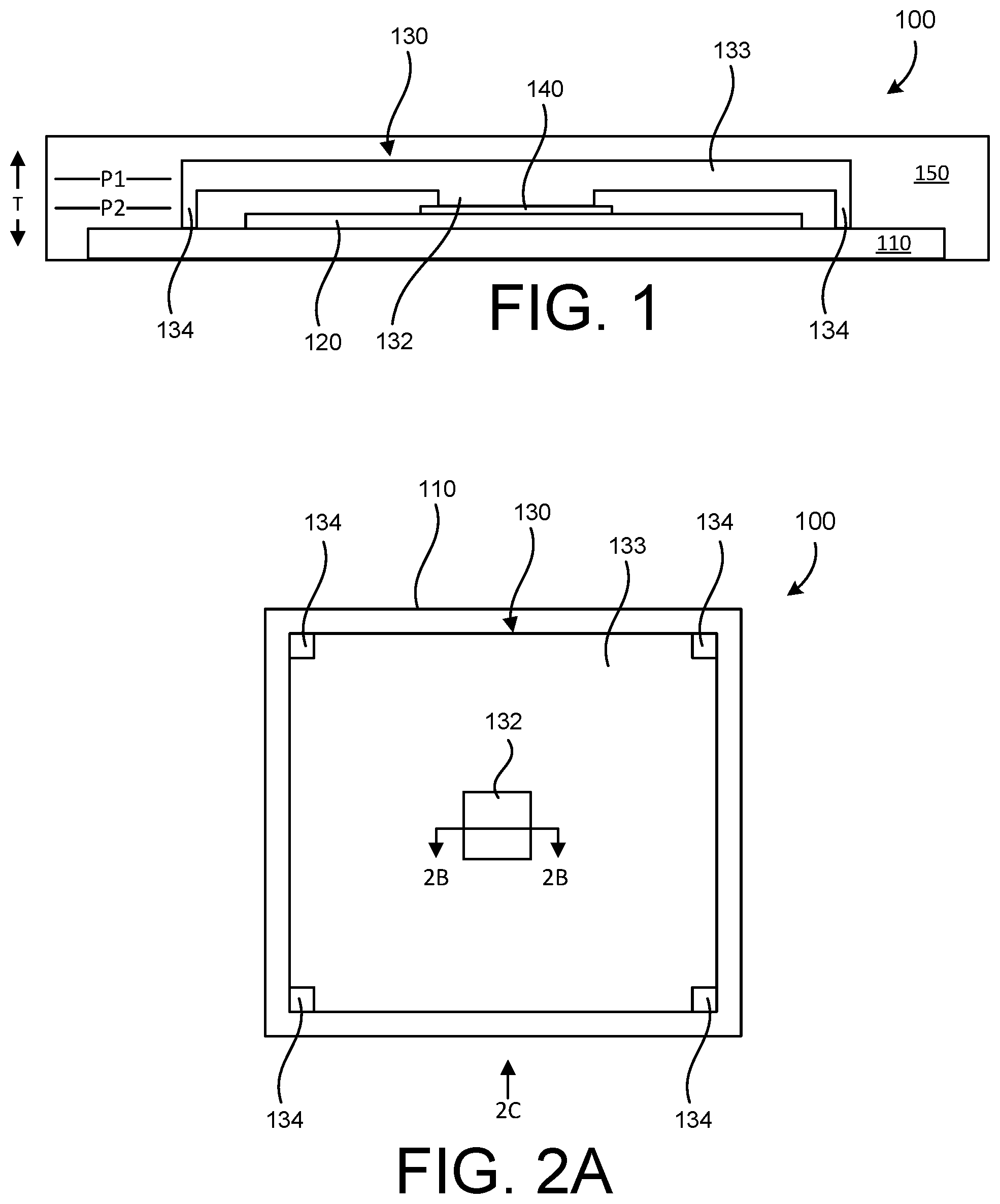 Patent US12315826 — Semiconductor device package assemblies with direct leadframe attachment — Figure 1