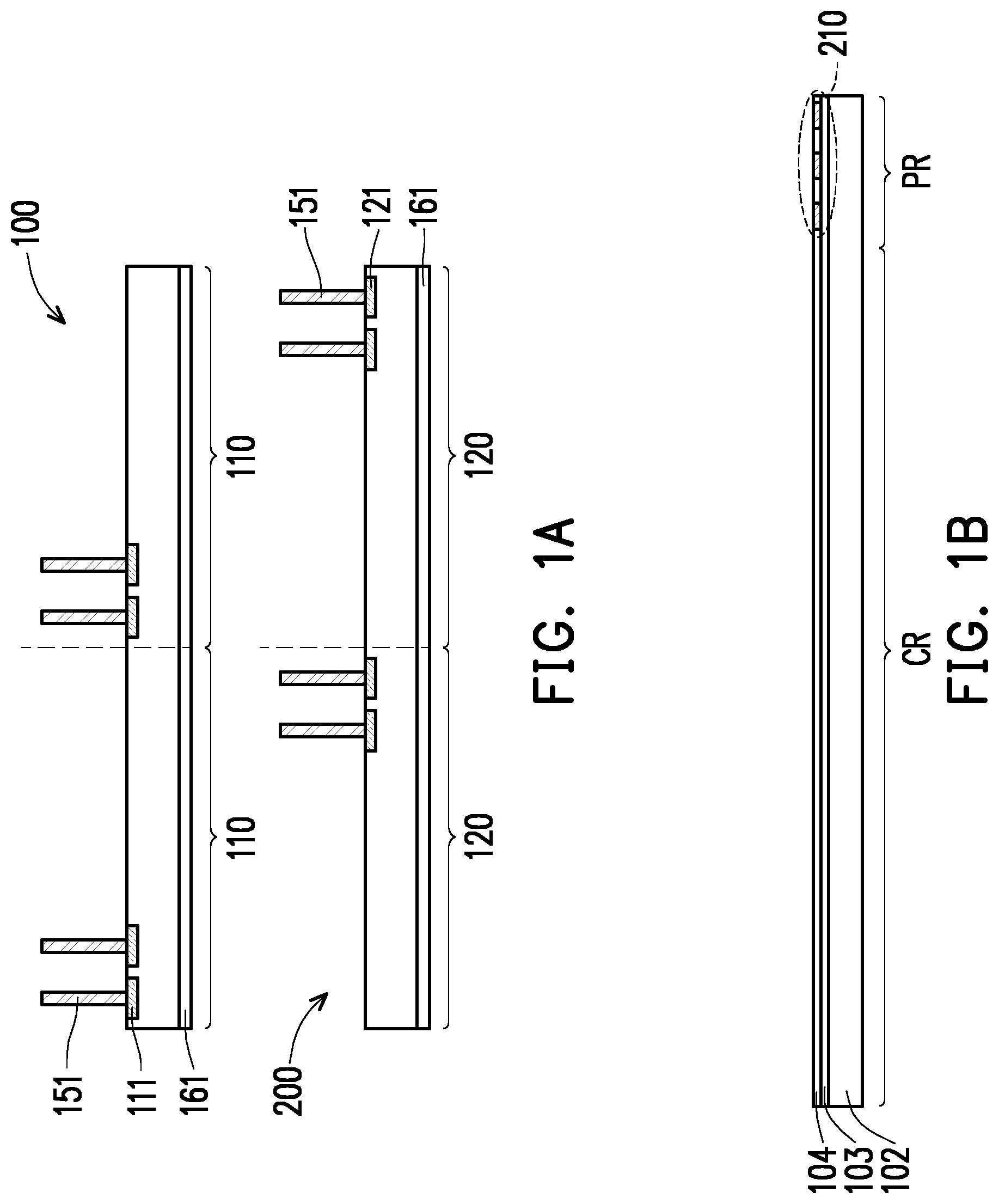 Patent US12315831 — Package structure and manufacturing method thereof — Figure 1