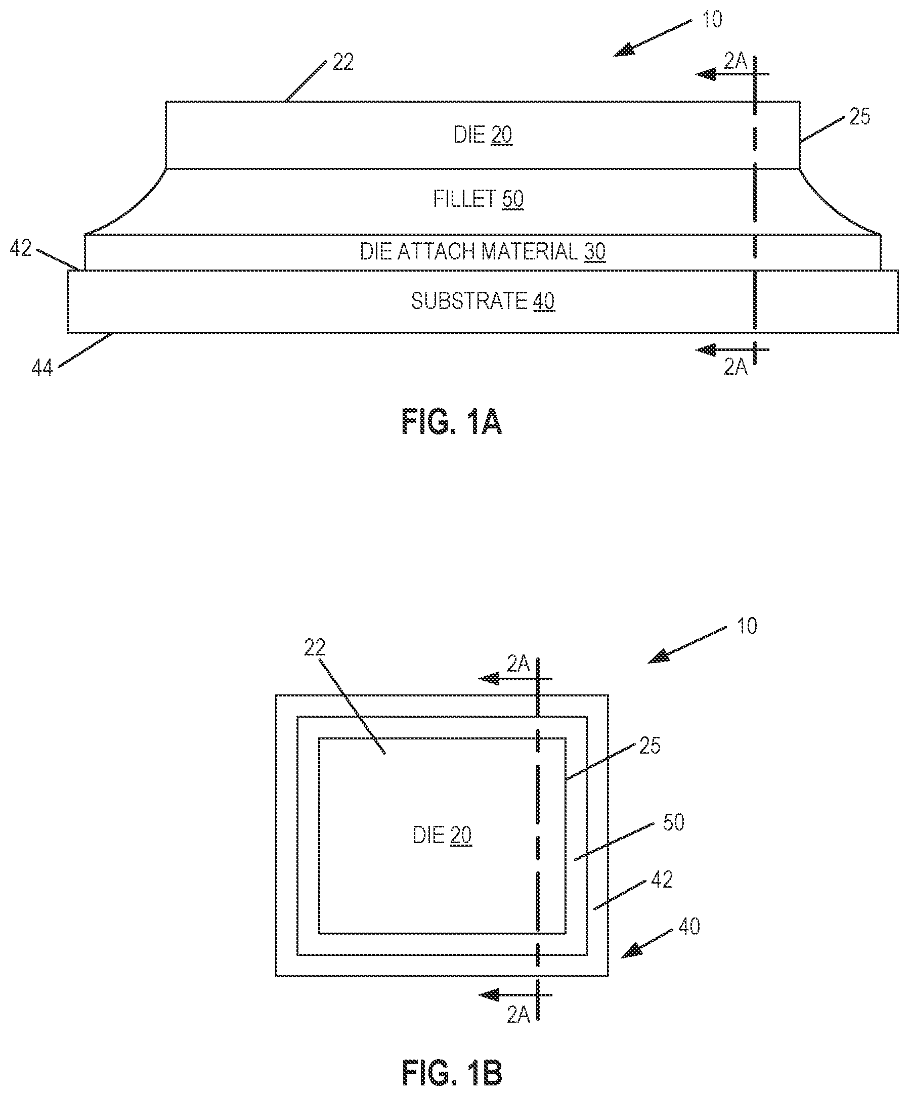 Patent US12315836 — Limiting failures caused by dendrite growth on semiconductor chips — Figure 1