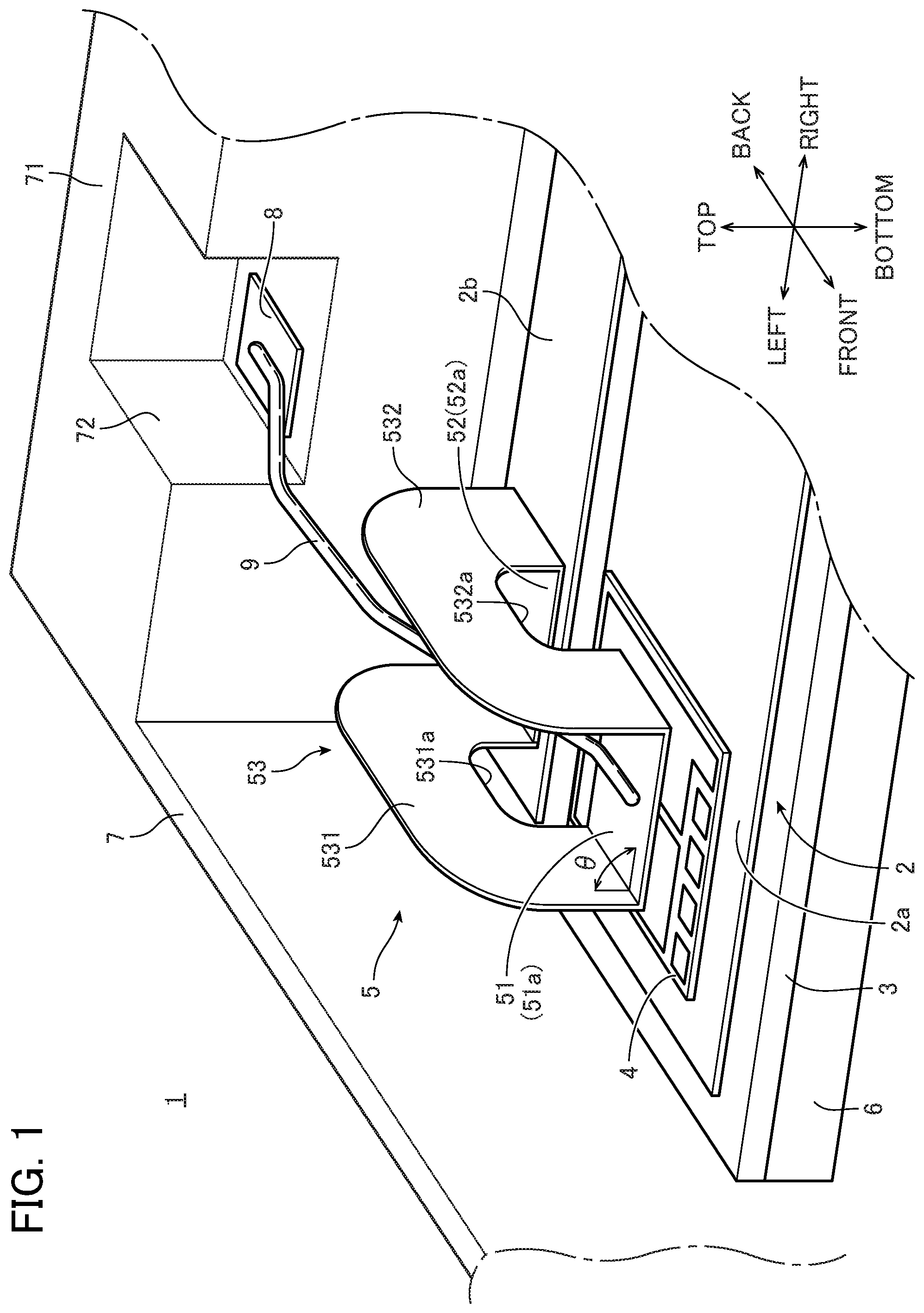Patent US12315838 — Wiring structure and semiconductor module — Figure 1