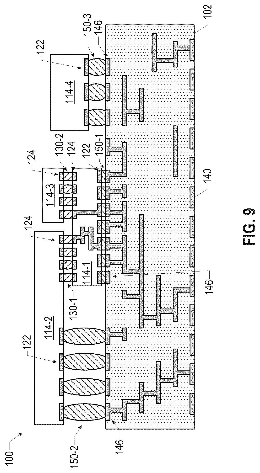 Patent US12315840 Figure 9 – Microelectronic assemblies