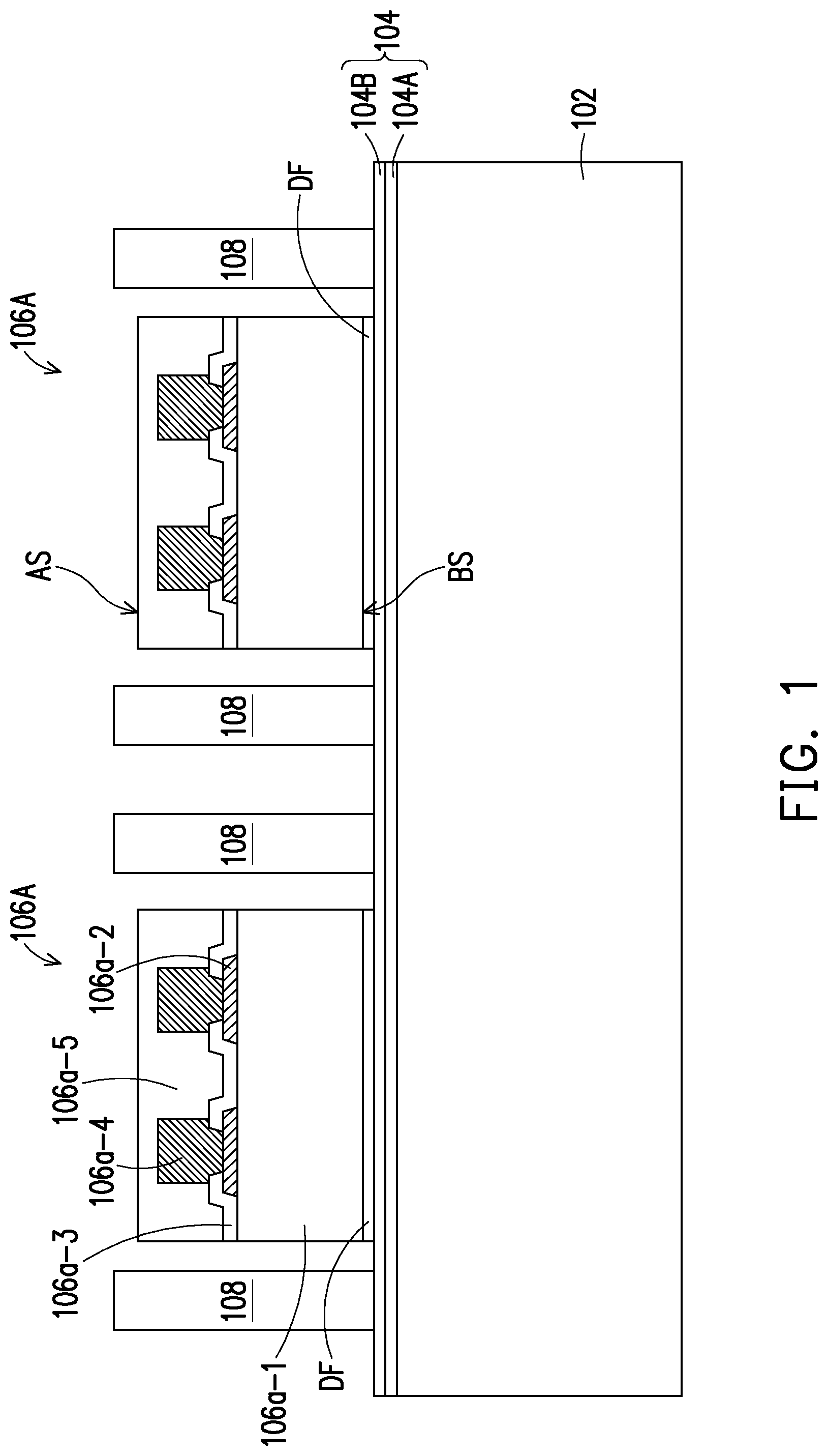 Patent US12315842 — Package structure — Figure 1