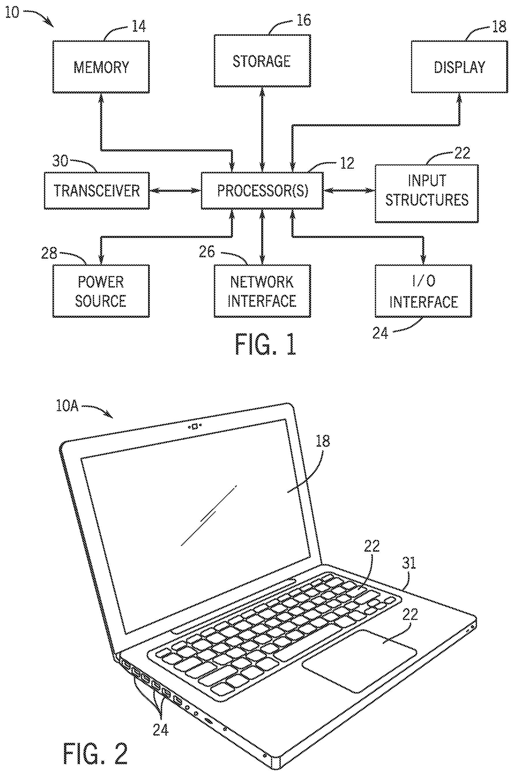 Patent US12315853 — System packaging for cellular modem and transceiver system of heterogeneous stacking — Figure 1