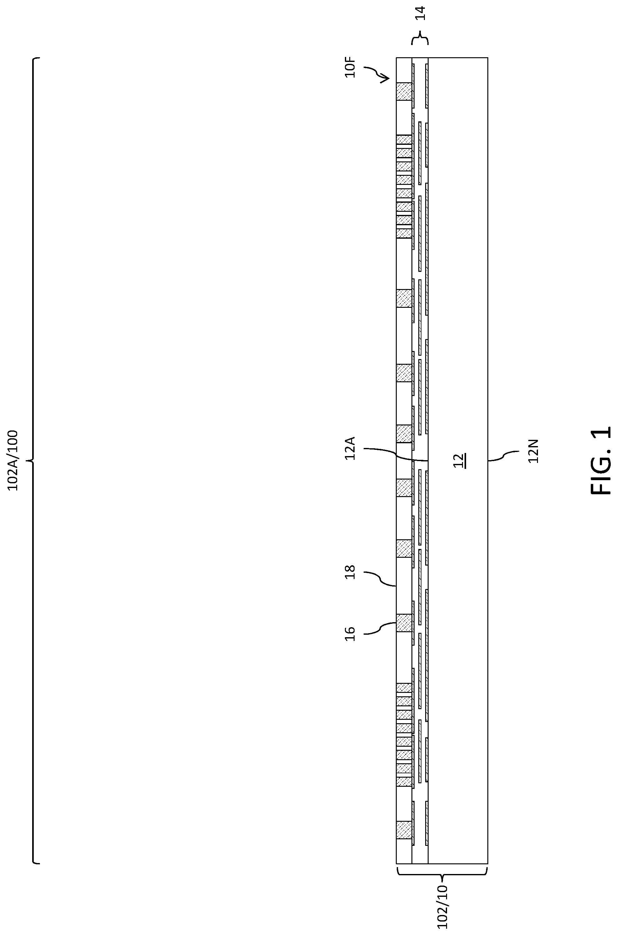 Patent US12315854 — Integrated circuit package and method — Figure 1