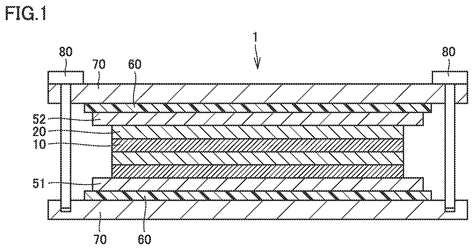 Patent US12315869 — Battery module — Figure 1