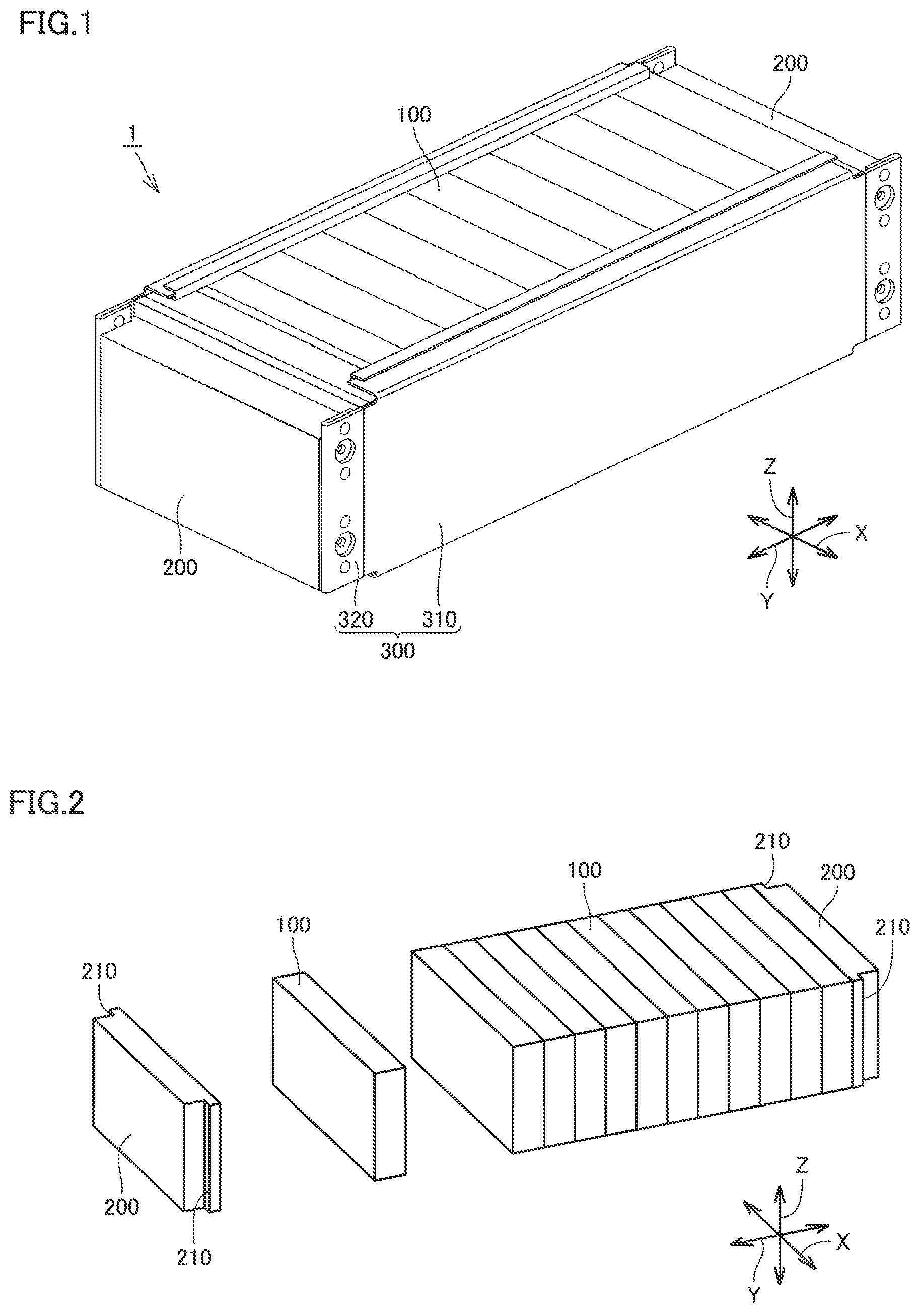 Patent US12315894 — Power storage module — Figure 1