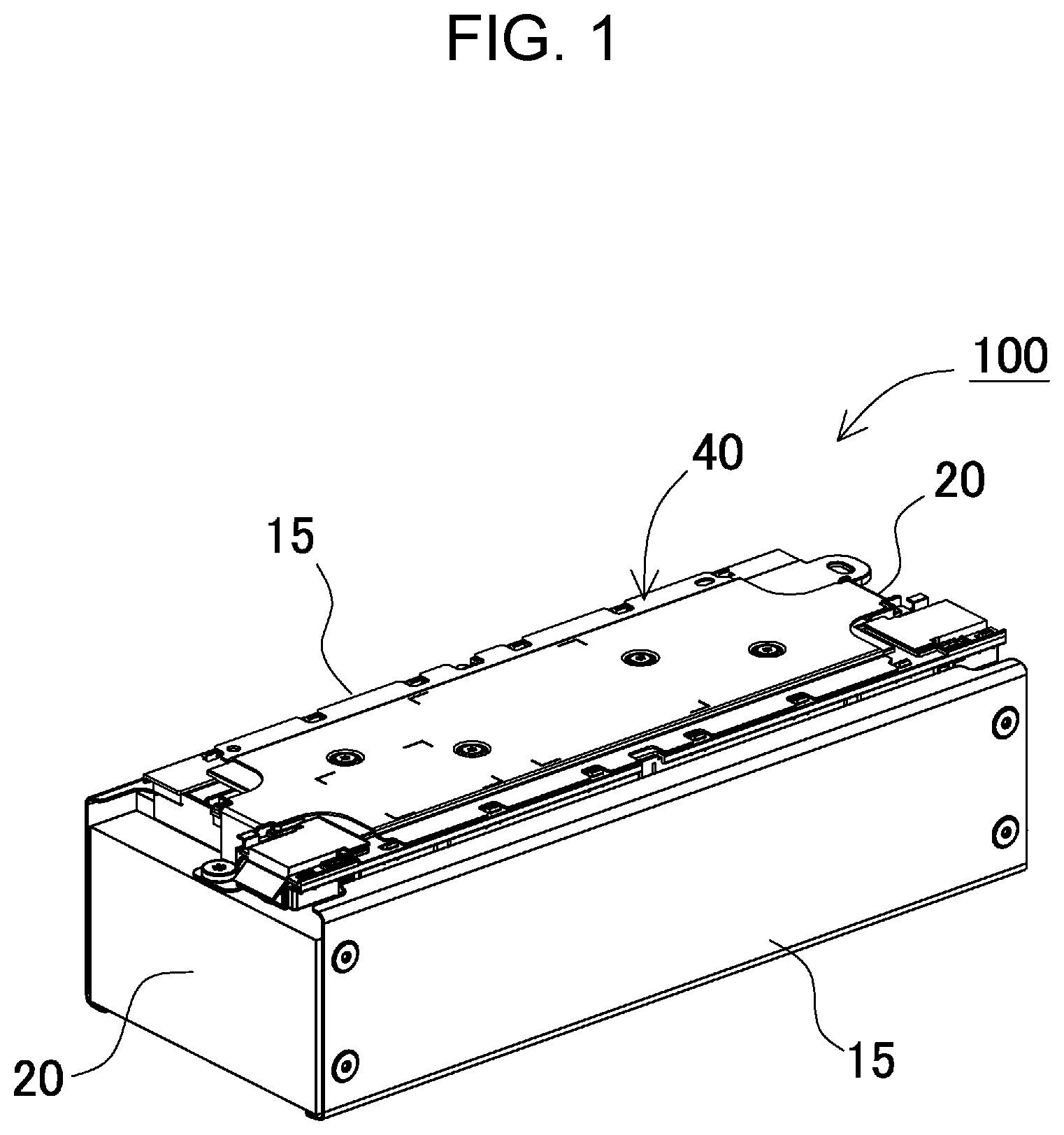 Patent US12315948 — Power supply device and vehicle and power storage device having same — Figure 1