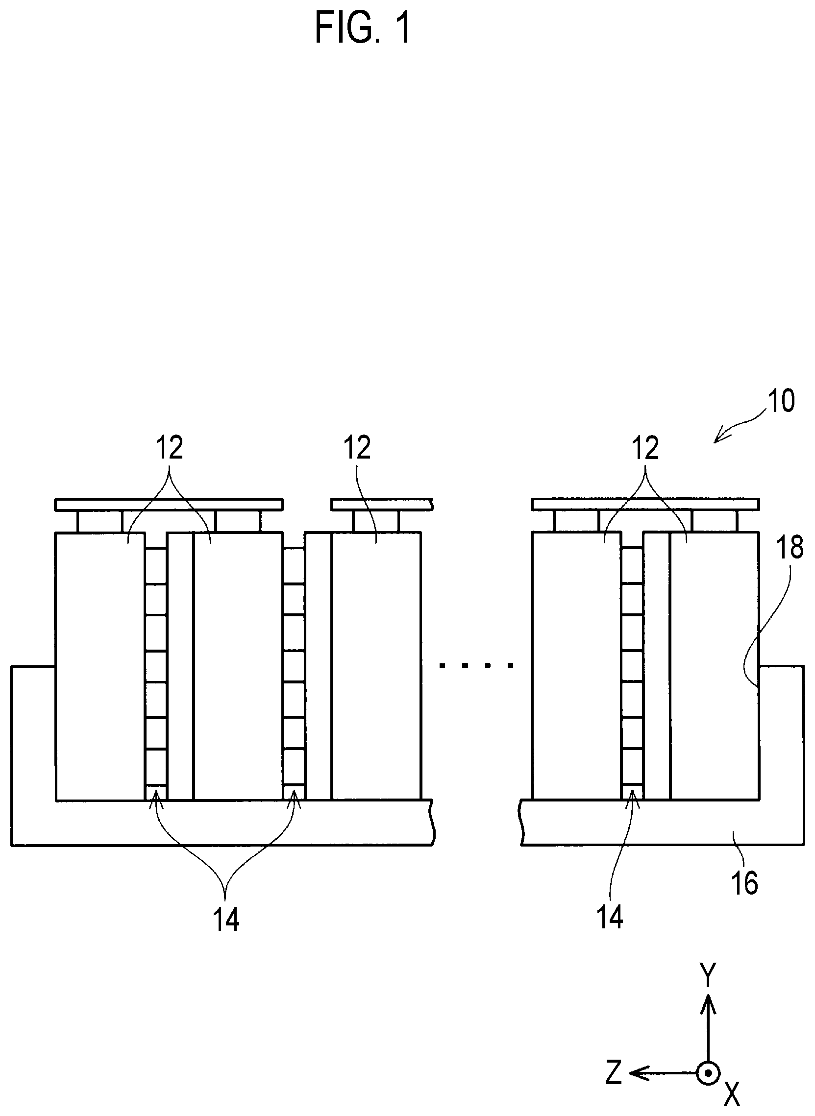 Patent US12315952 — Battery module — Figure 1