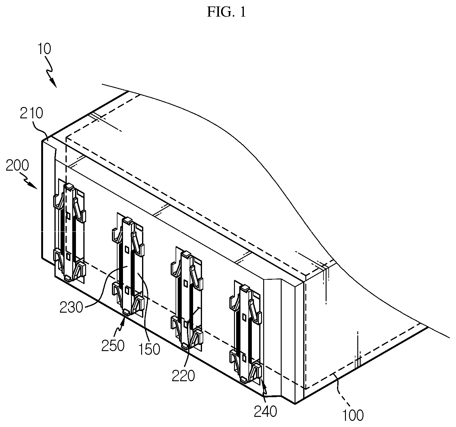 Patent US12315956 — Battery module, battery pack comprising same, and vehicle — Figure 1