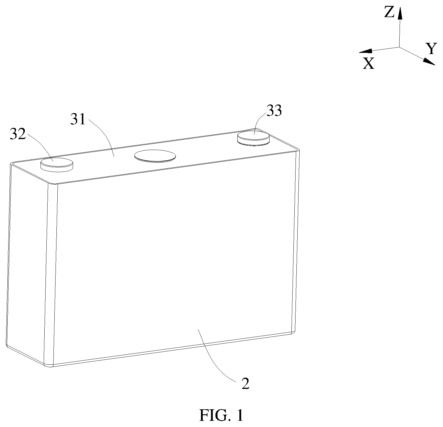 Patent US12315959 — Secondary battery comprising insulation member — Figure 1