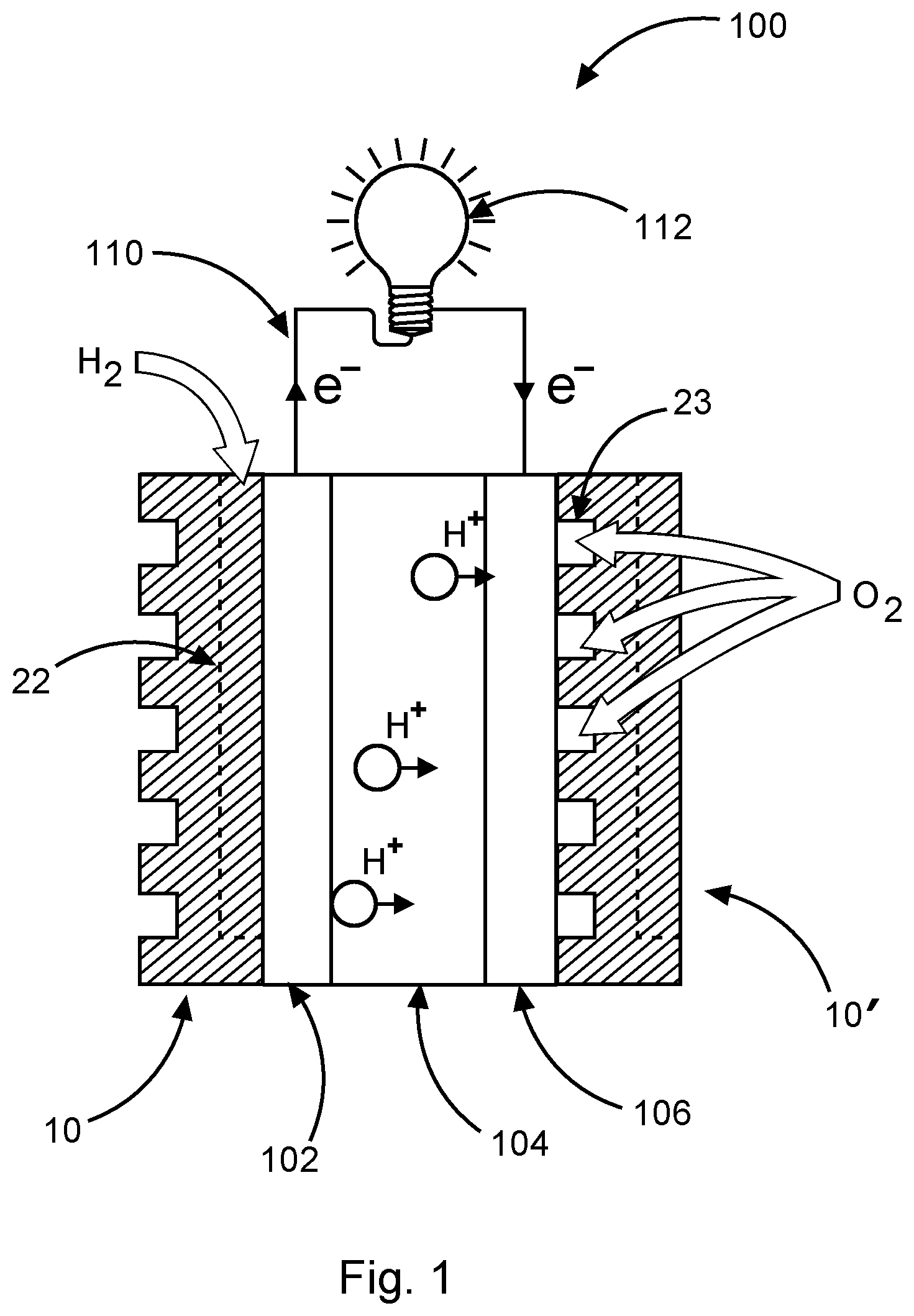 Patent US12315966 — Carbon nanotubes reinforced bipolar plate — Figure 1