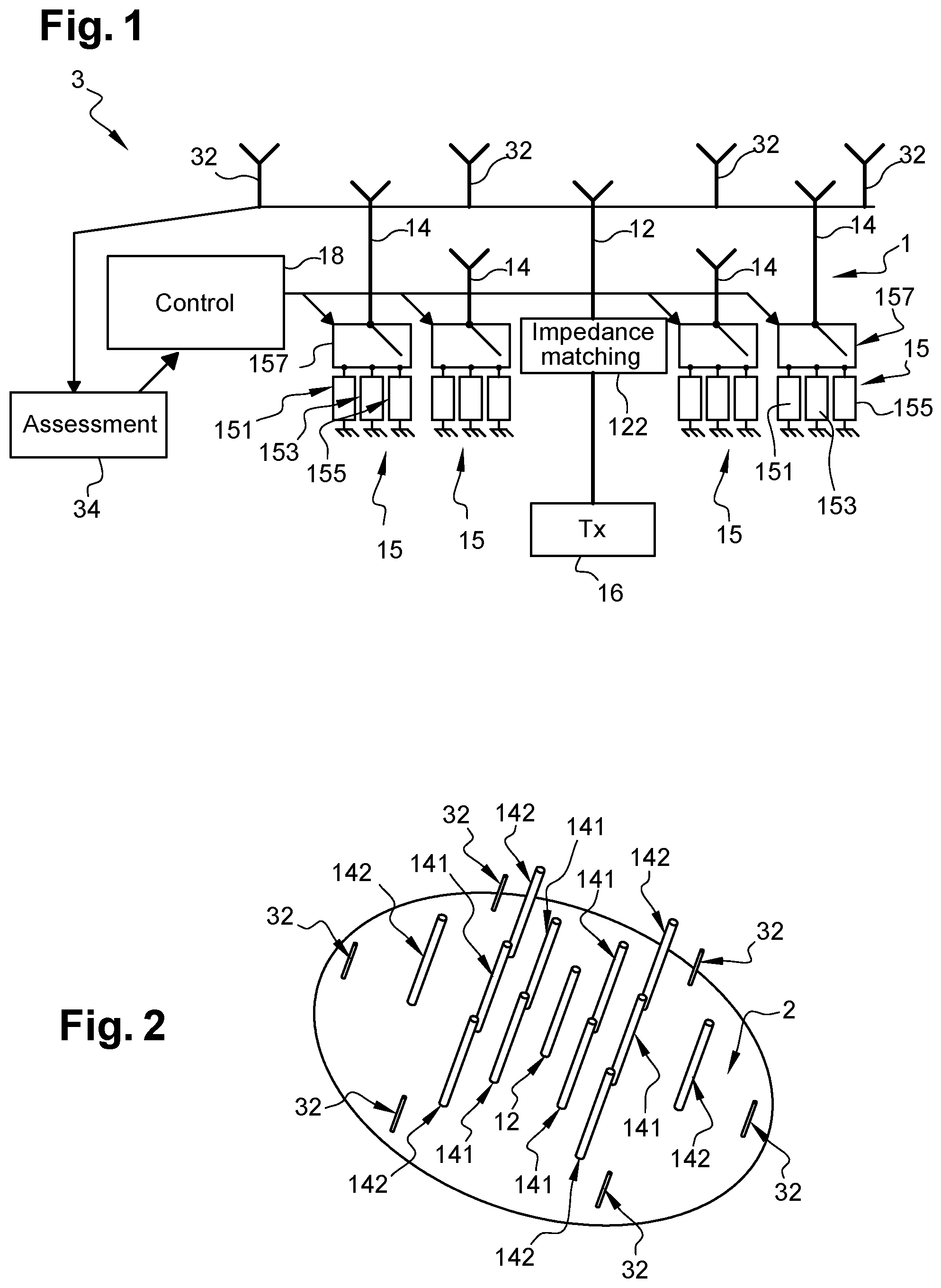 Patent US12315997 — Controlled-radiation antenna system — Figure 1