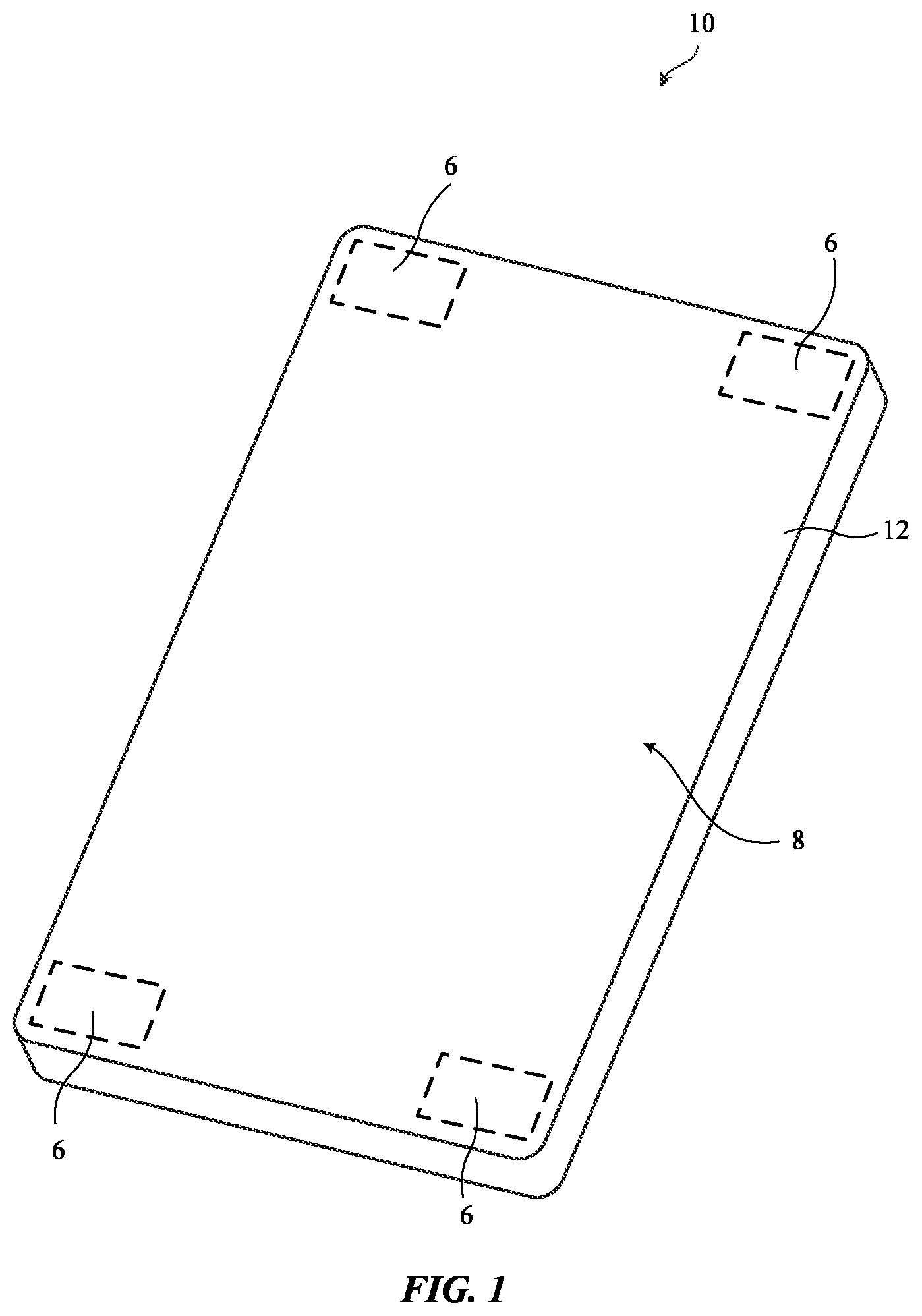 Patent US12315998 — Electronic devices having multilayer millimeter wave antennas — Figure 1