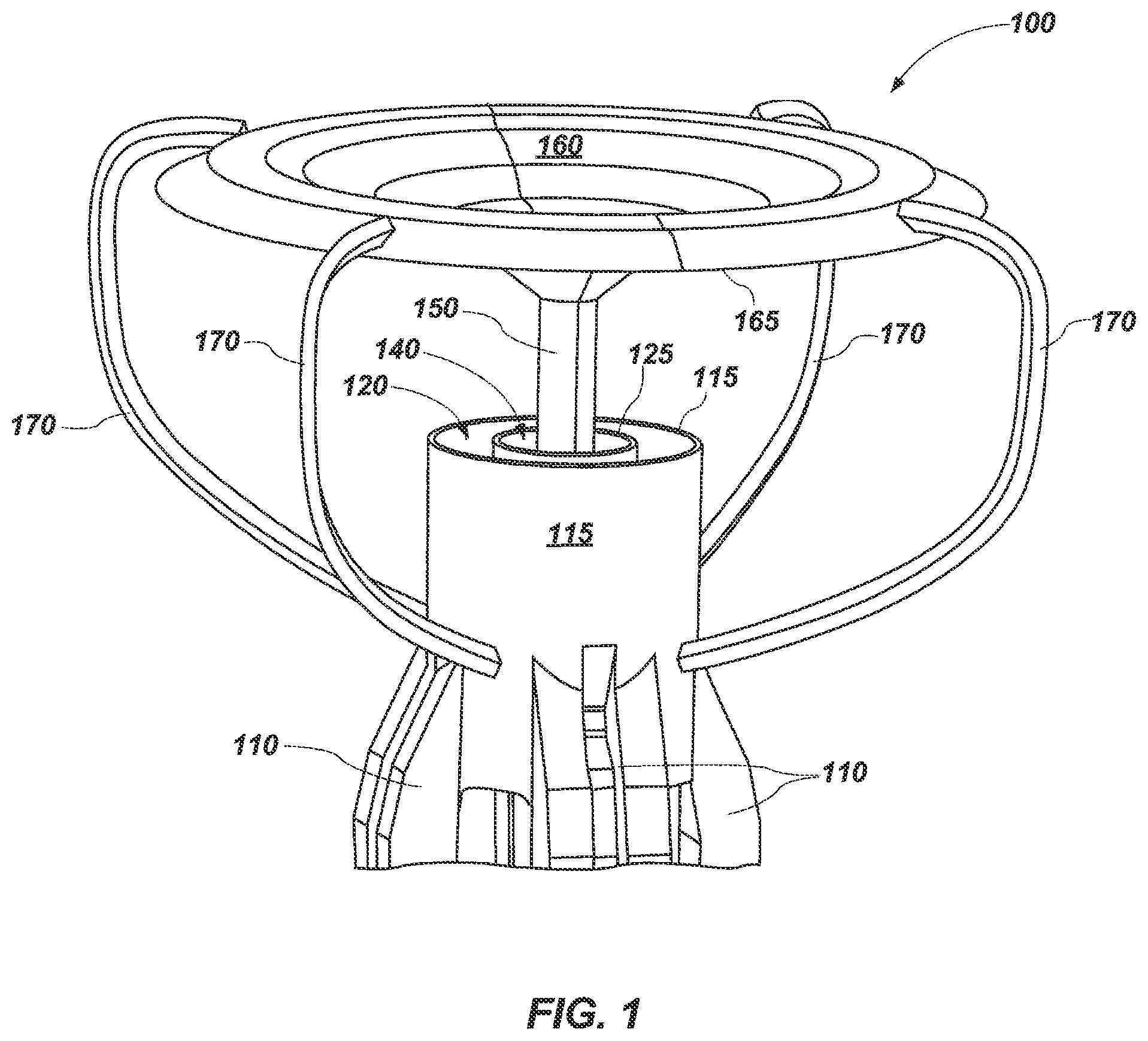 Patent US12316003 — Dual-band integrated printed antenna feed — Figure 1