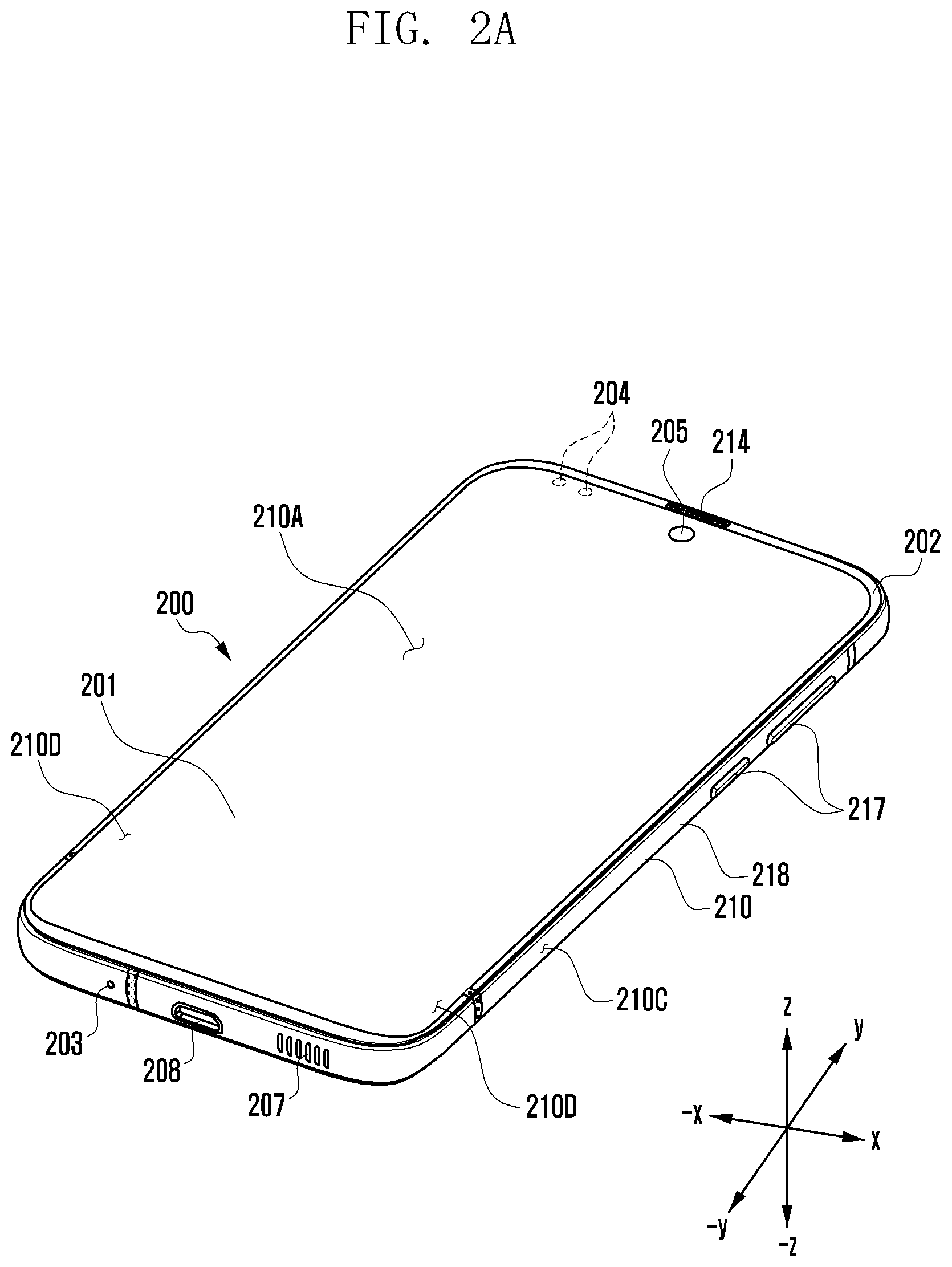 Patent US12316018 Figure 2 – Antenna and electronic device including the same