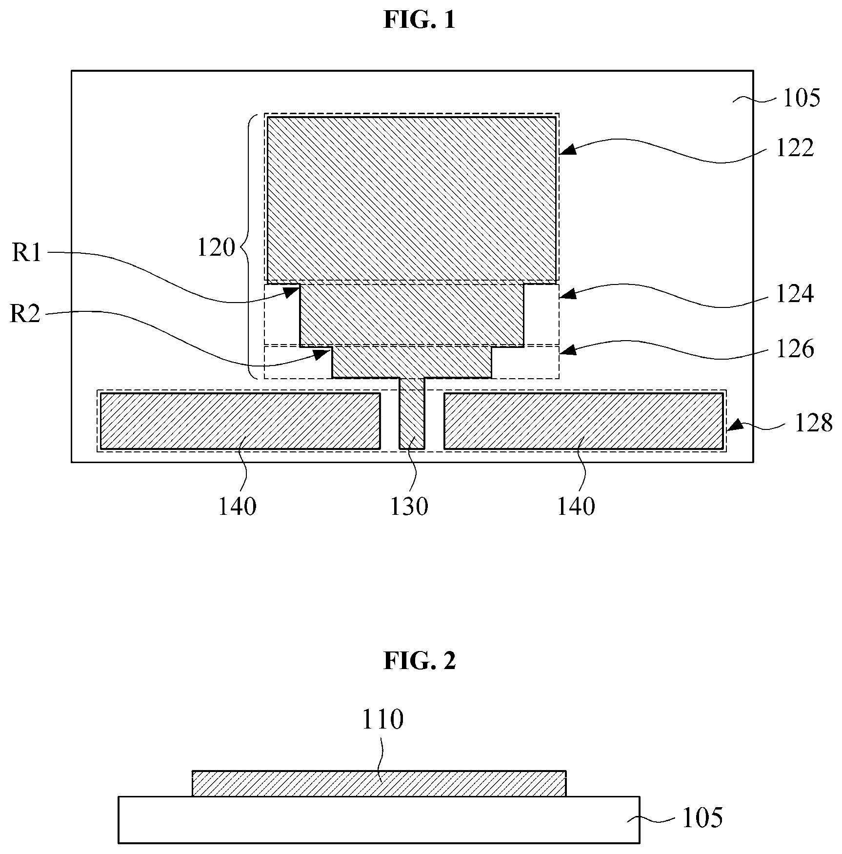 Patent US12316025 — Antenna structure including a plurlaity of radiating portions — Figure 1
