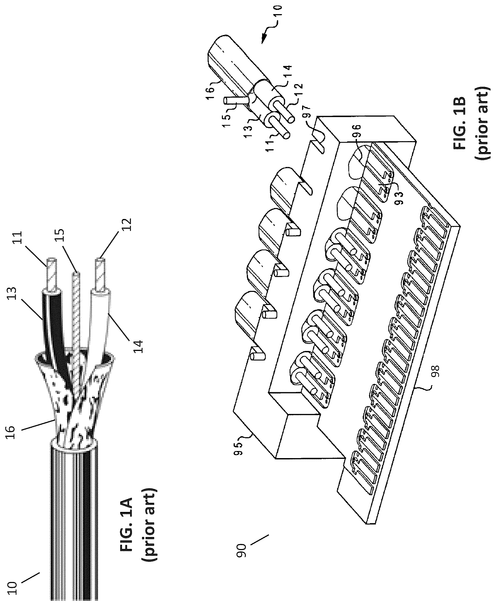 Patent US12316036 — High performance cable termination — Figure 1