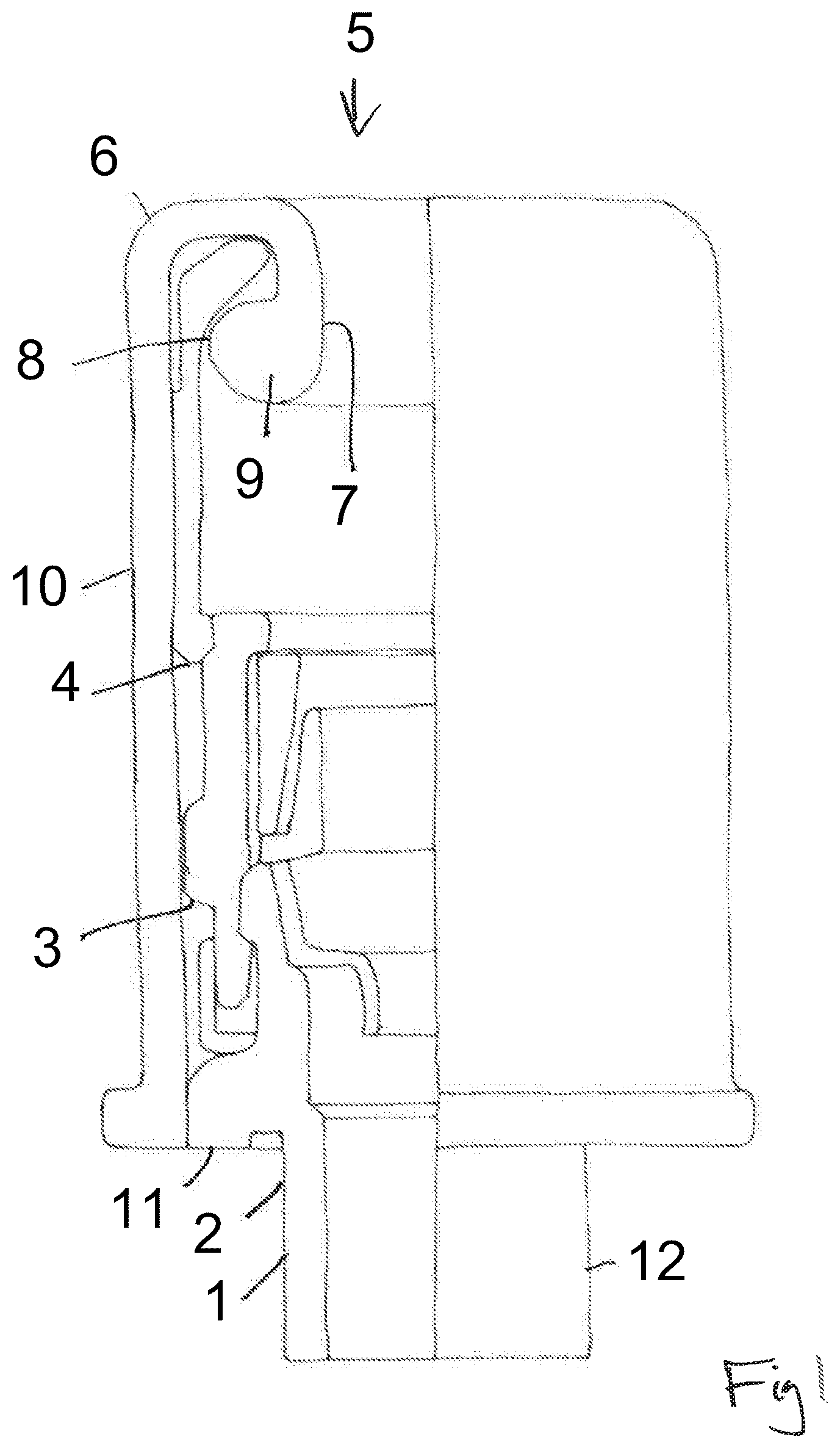 Patent US12316082 Figure 1 – Cable glands with multiple seal positions