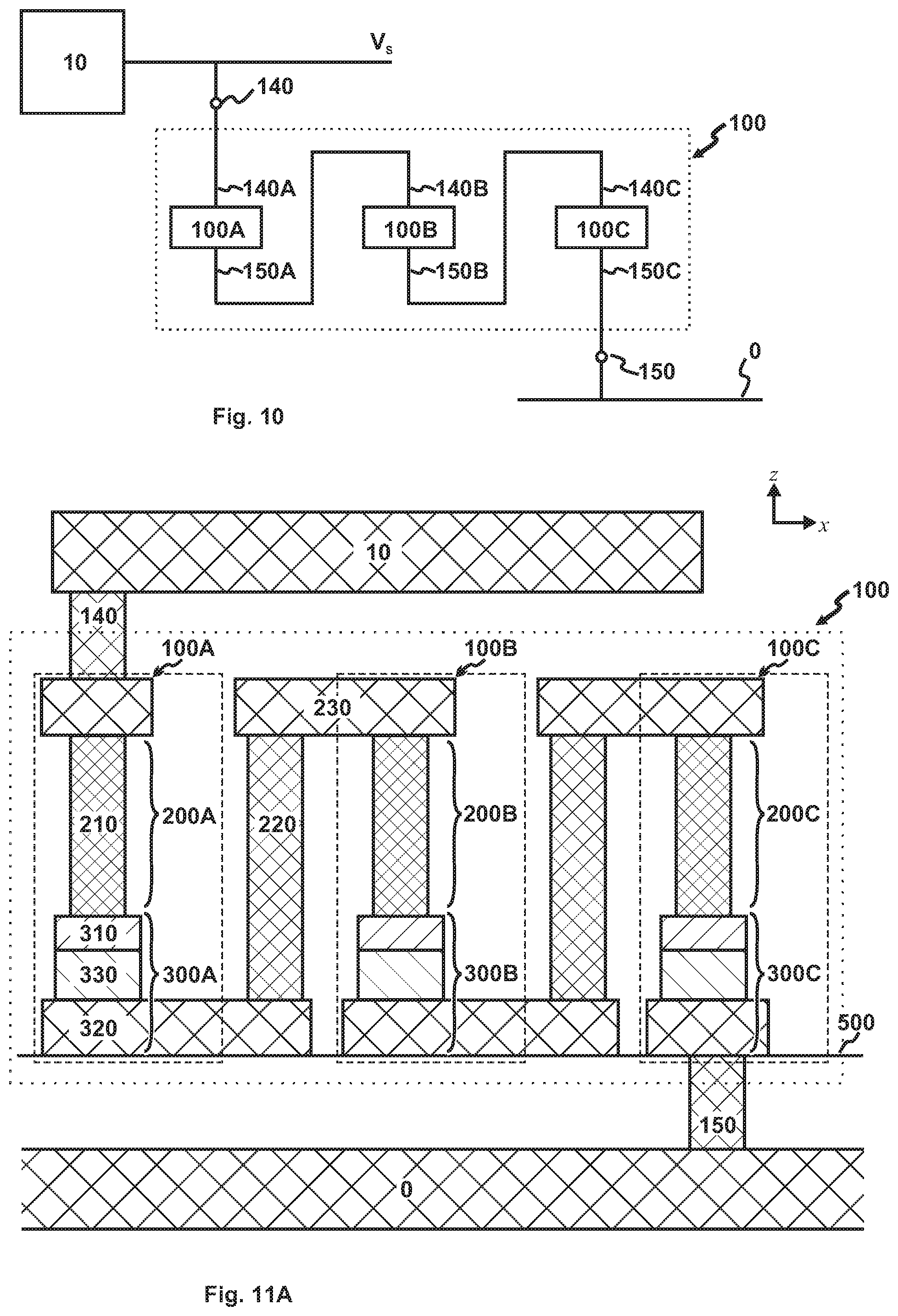 Patent US12316103 Figure 10 – Electrostatic discharge (ESD) protection circuits
