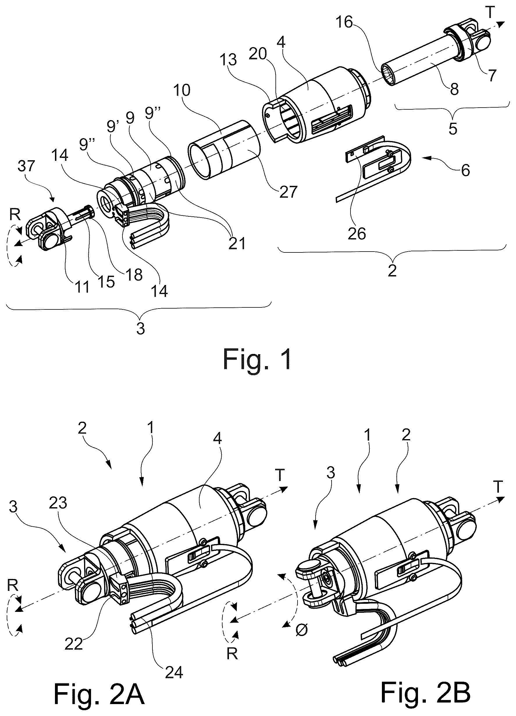 Patent US12316187 — Electromagnetic actuator — Figure 1