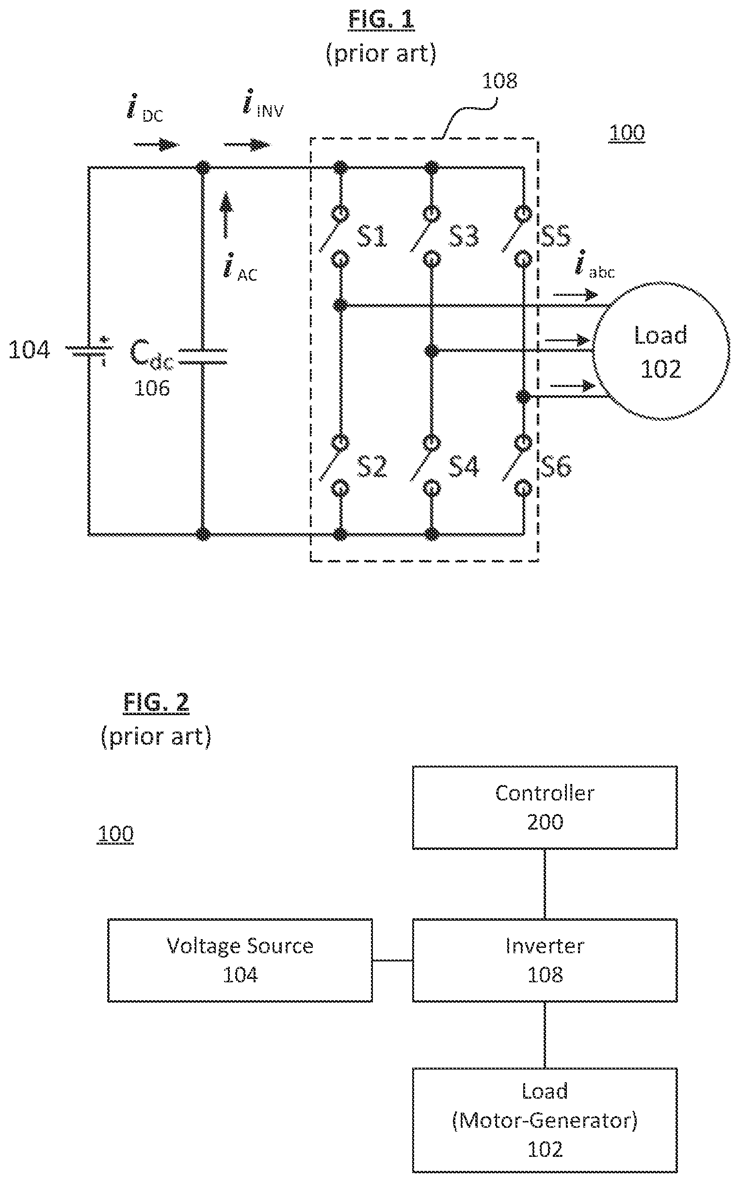 Patent US12316211 — Synchronized multi-inverter system with reduced ripple current in DC link — Figure 1