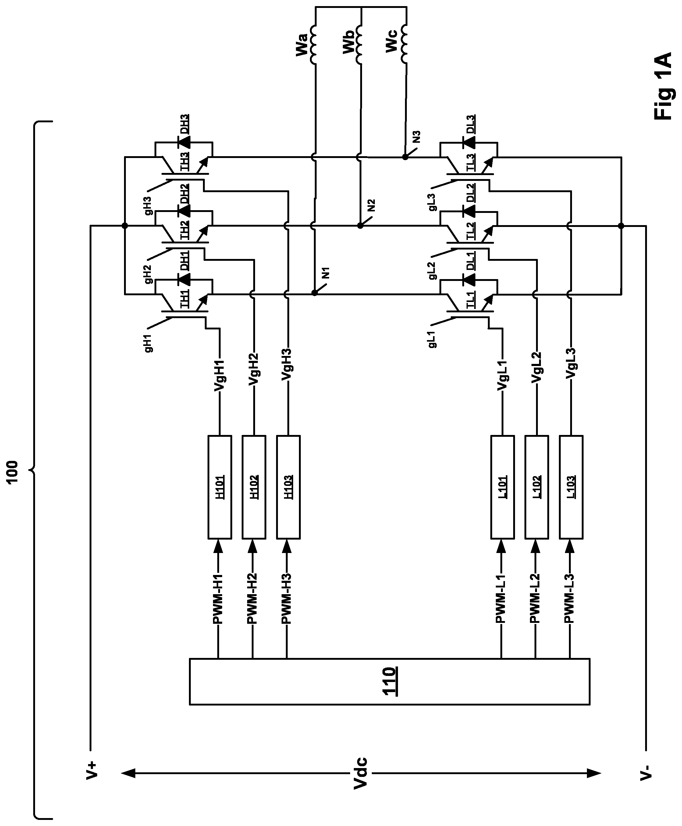 Patent US12316238 — Air-cooled power converter — Figure 1