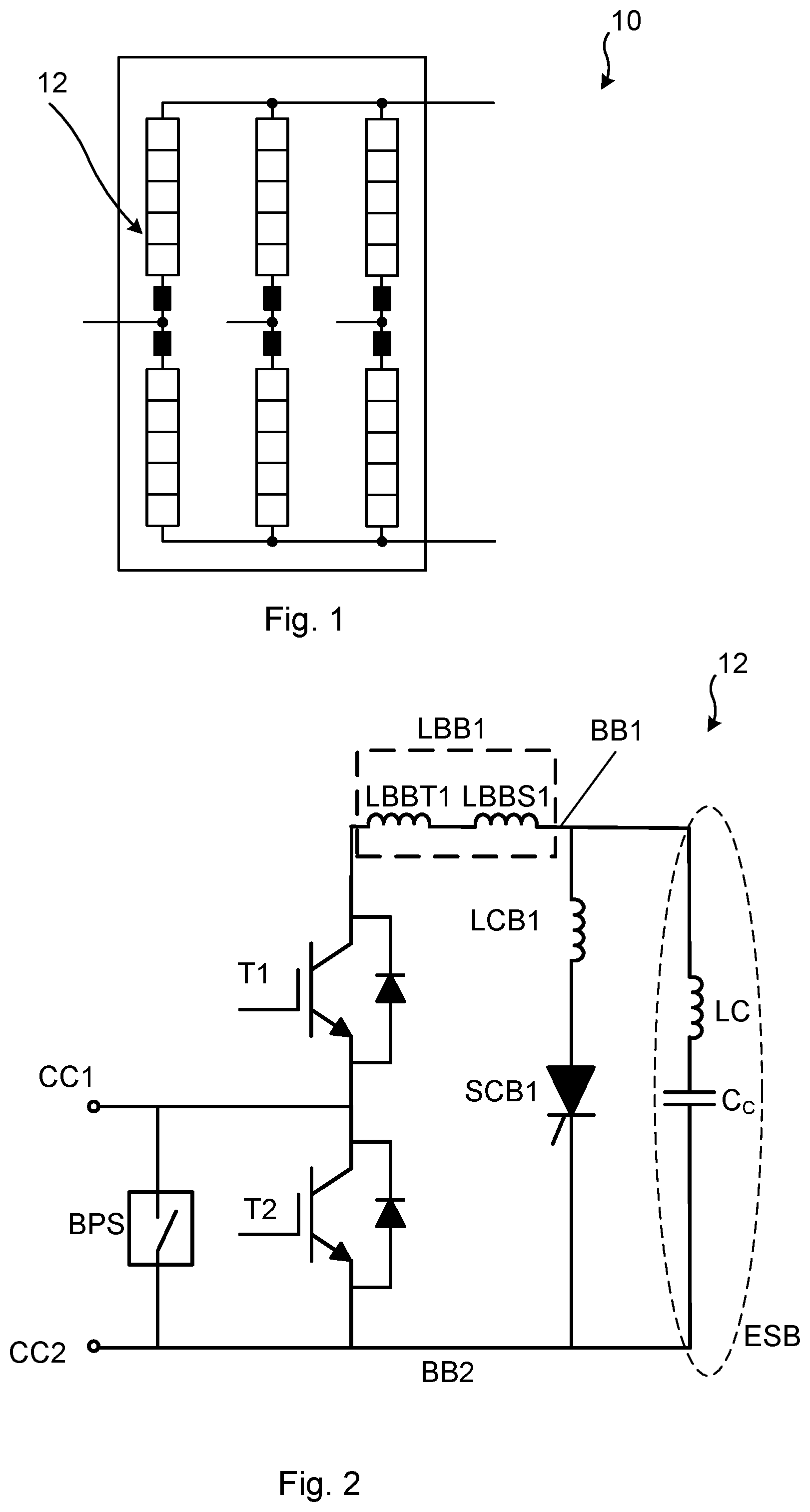 Patent US12316239 — Cell comprising a power link with a variable inductance — Figure 1
