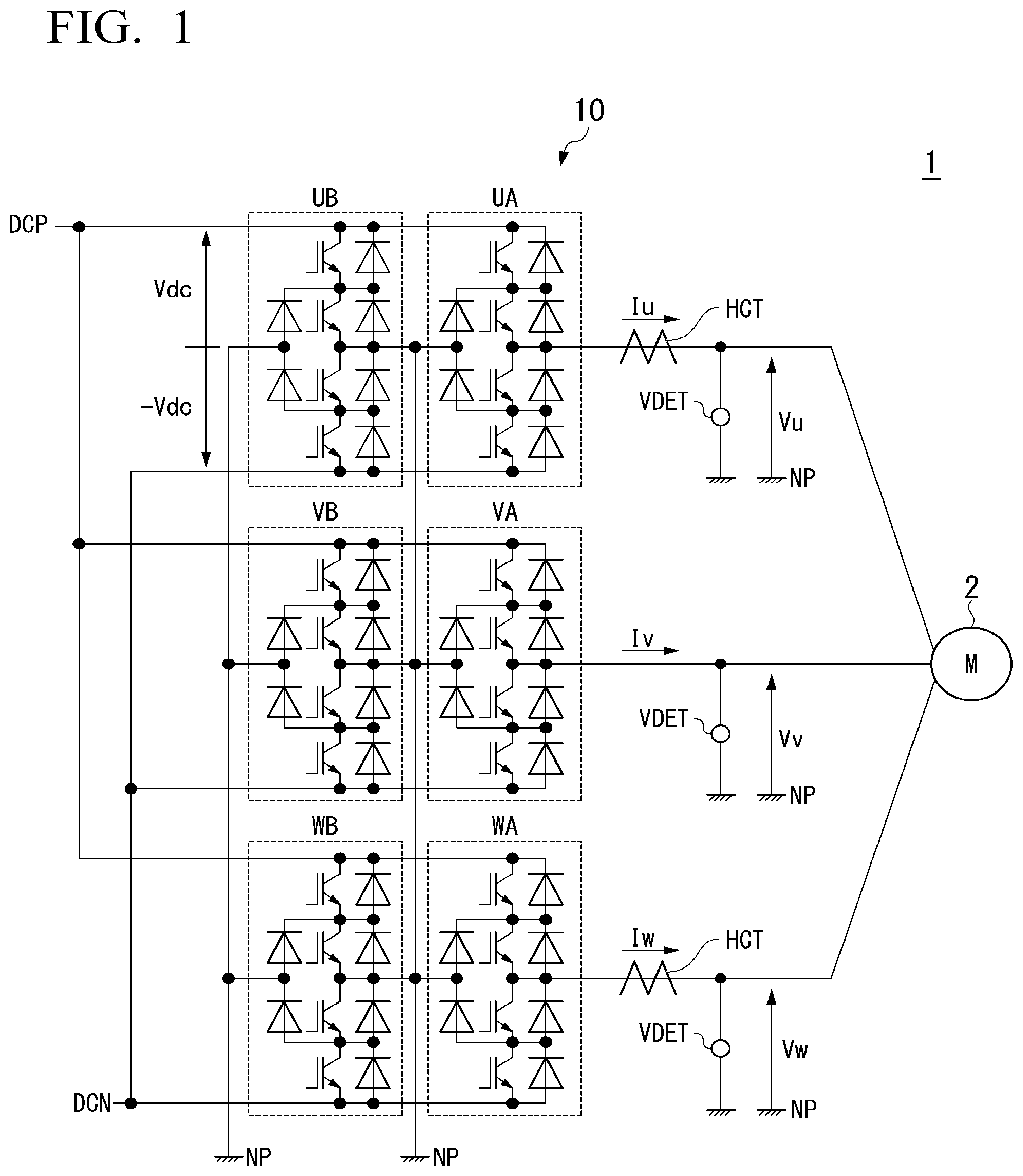 Patent US12316243 — Power converter and failure analysis method — Figure 1