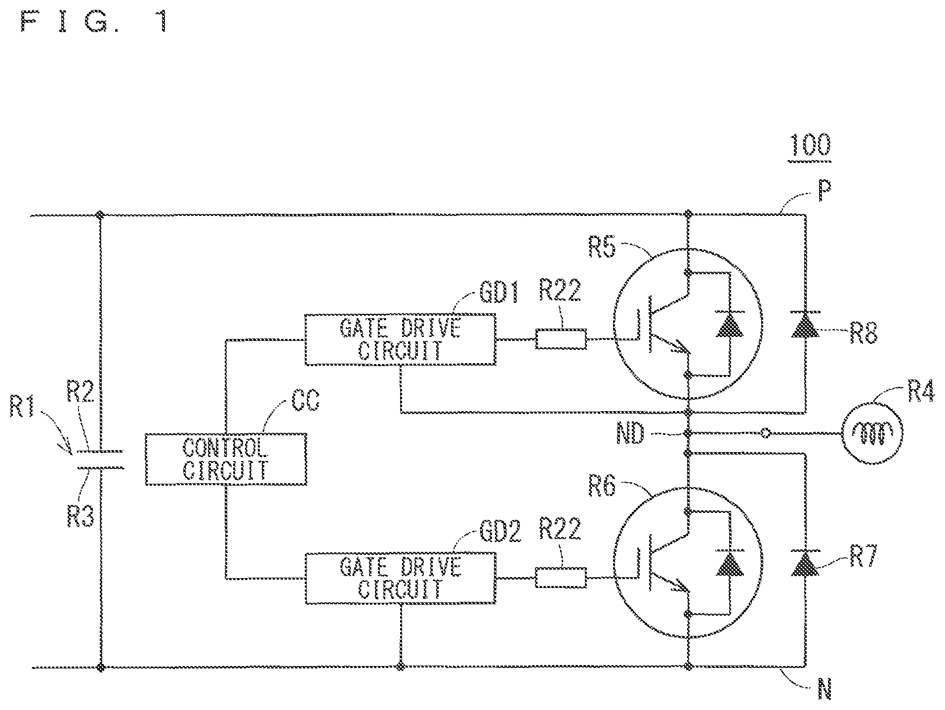 Patent US12316245 — Semiconductor device — Figure 1