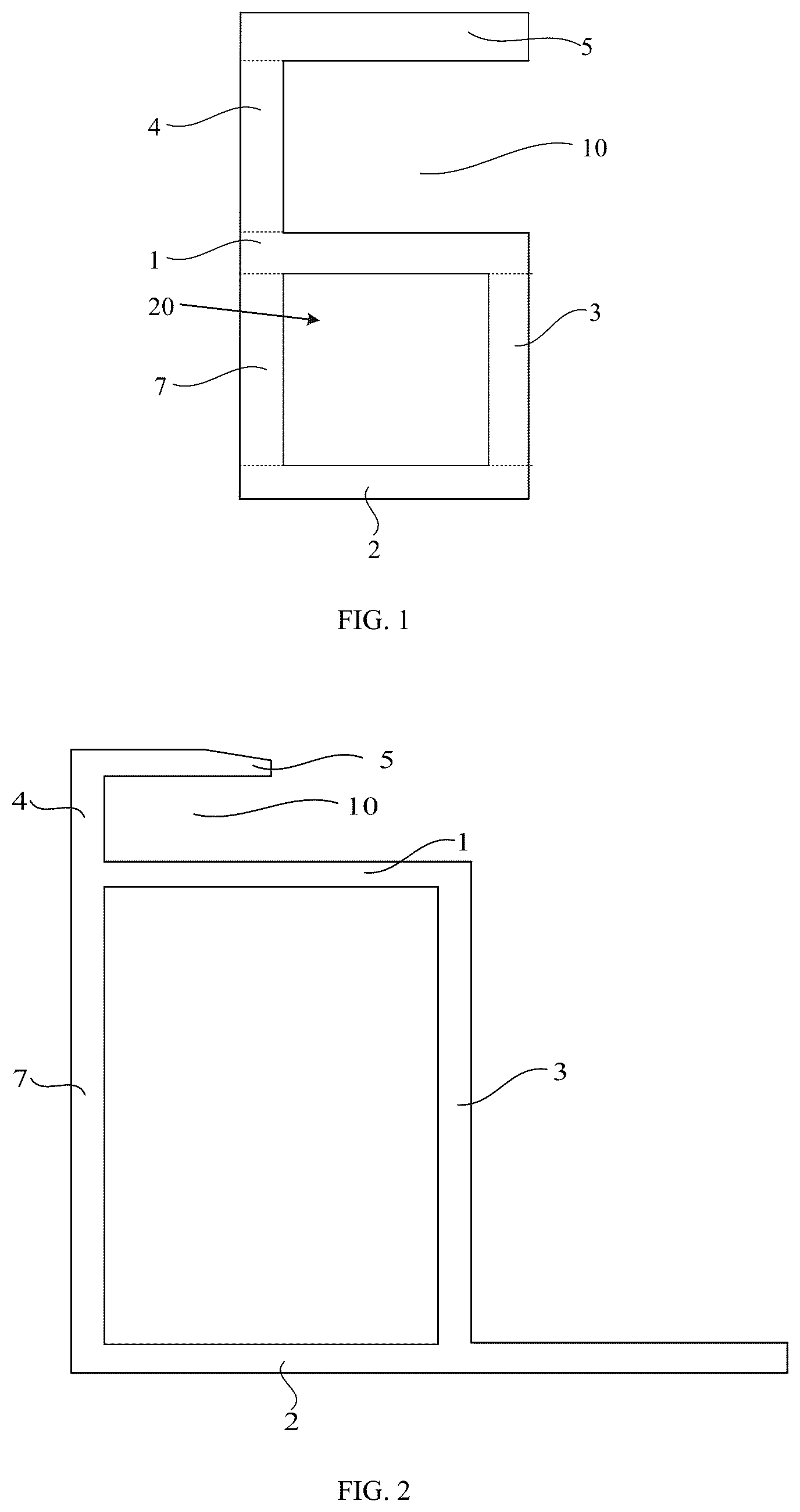 Patent US12316271 — Photovoltaic frame, photovoltaic module and method for manufacturing photovoltaic frame — Figure 1