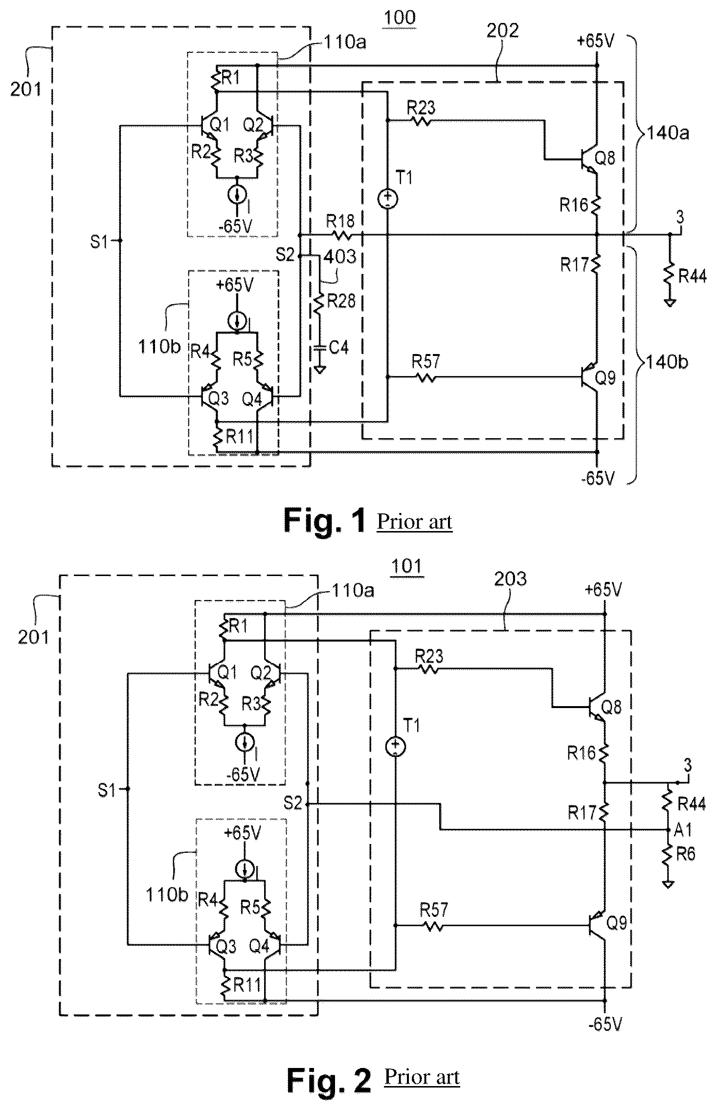 Patent US12316287 — High-performance audio amplifier — Figure 1