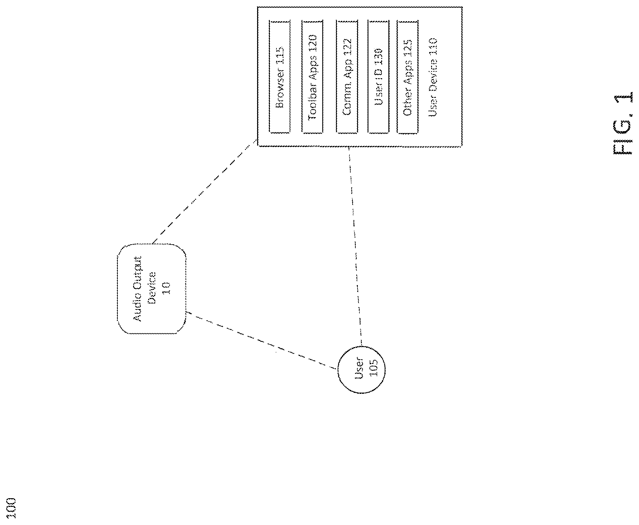 Patent US12316292 — Intelligent audio output devices — Figure 1