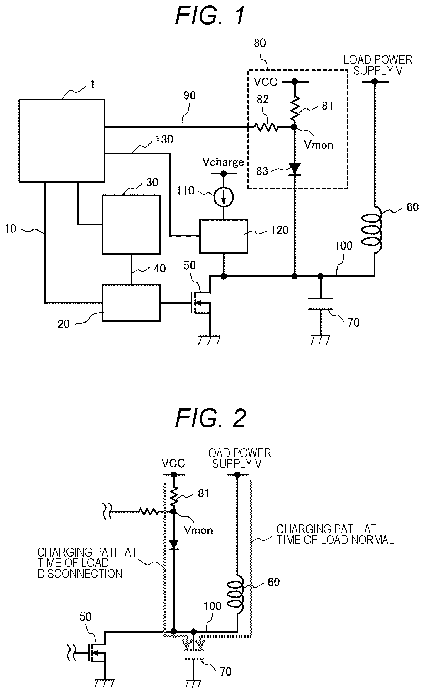 Patent US12316308 Figure 1 – Load driving device and diagnostic method for load driving device