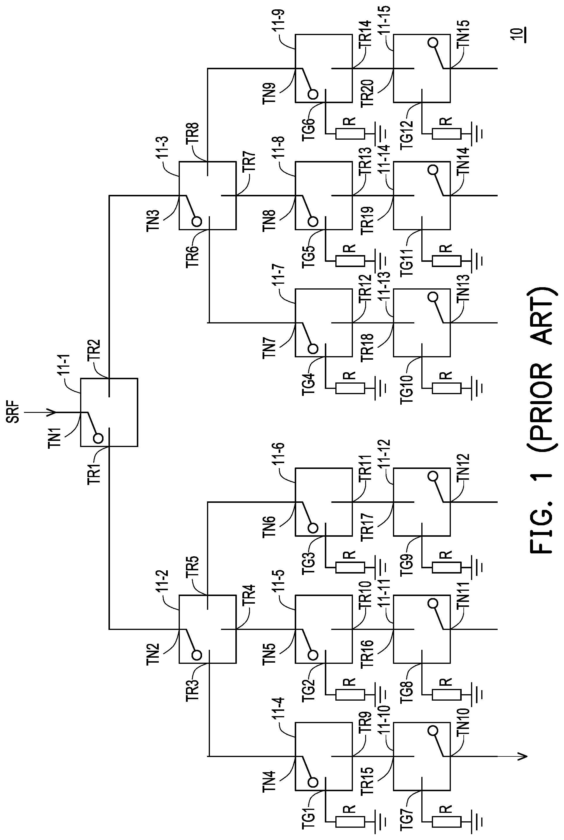 Patent US12316310 — Multi-channel switch device — Figure 1