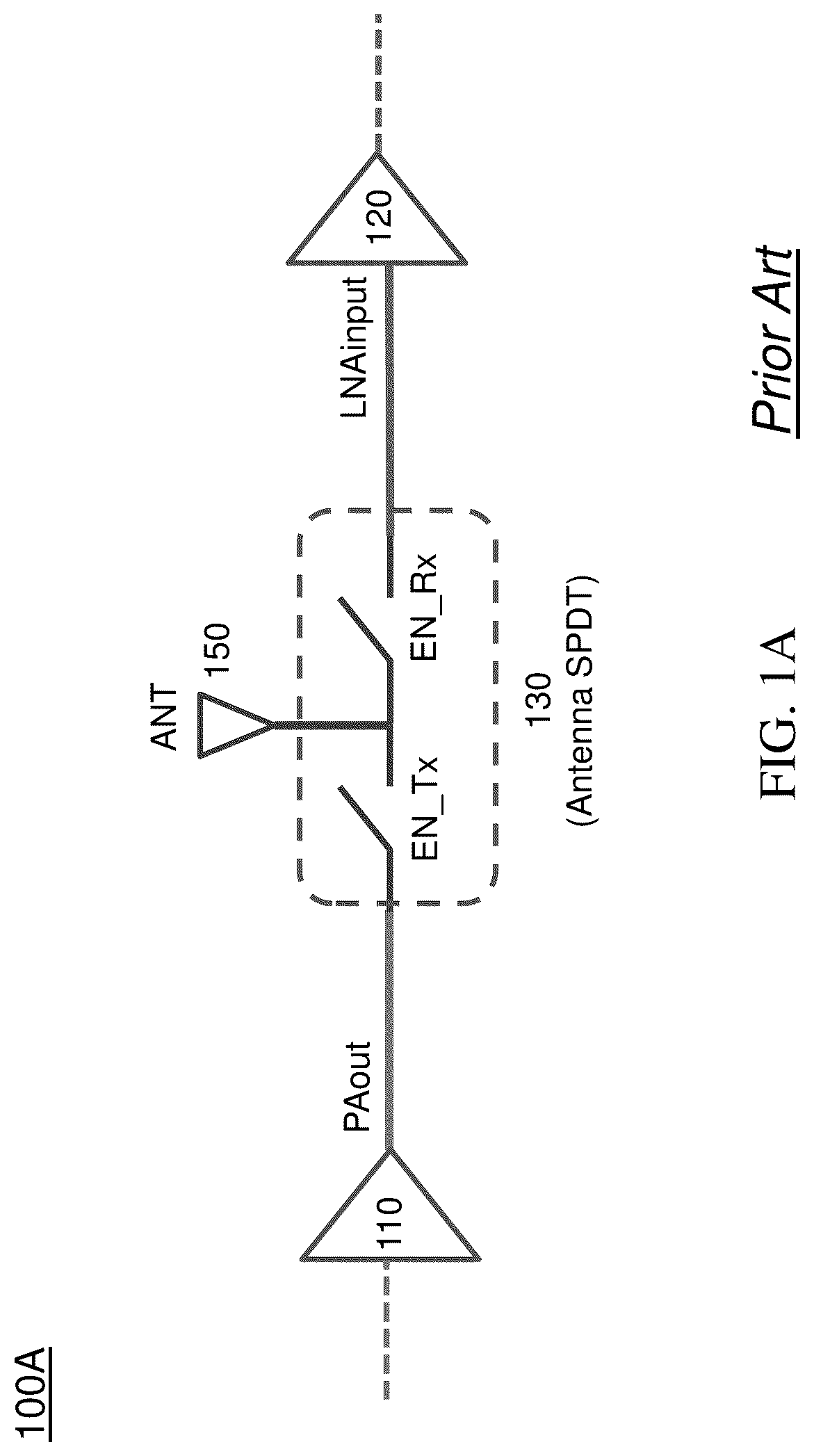 Patent US12316368 — Hybrid coupler based T/R switch — Figure 1